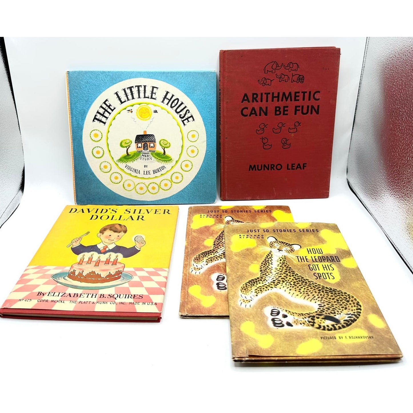 Vintage Lot of 10 1990's Full Color Illustrated English Children's Books