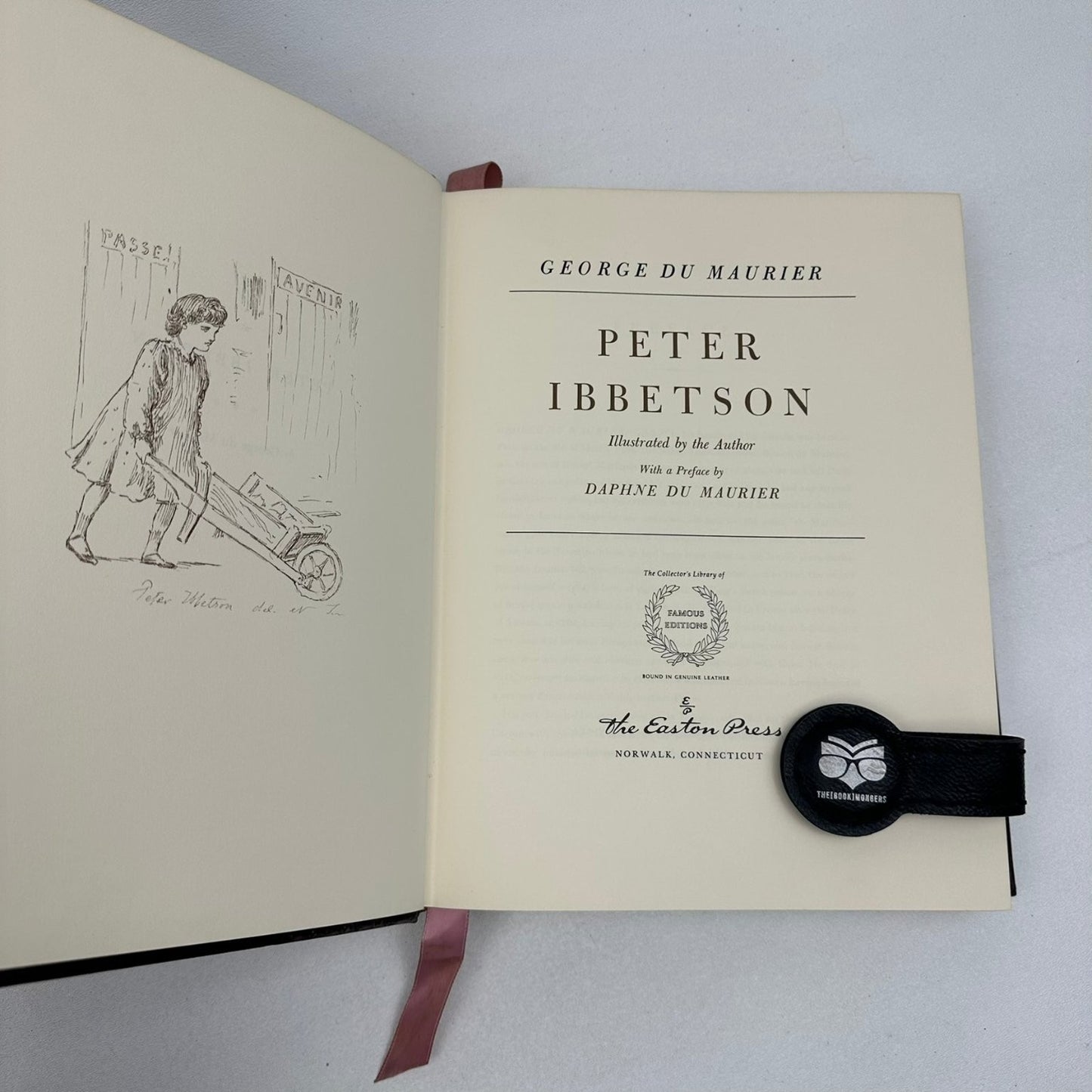 Peter Ibbetson George Du Maurier Easton Press Leatherbound Famous Editions 1963