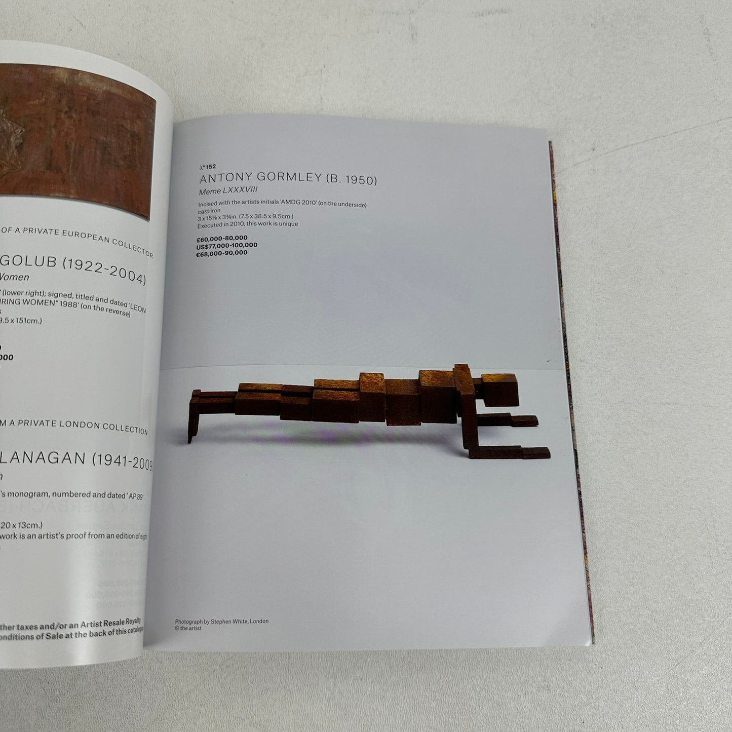 Christies Small Art Auction Catalogs Lot of 4 Post War Contemporary Exhibitions