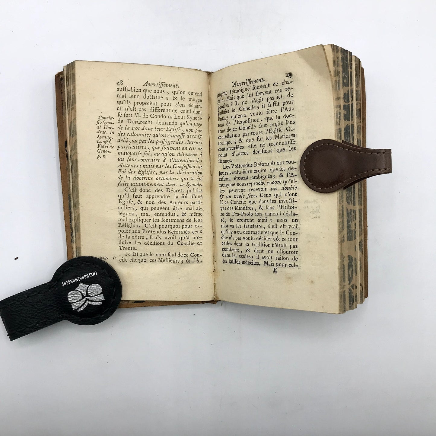 Exposition De La Doctrine De L'eglise Catholique by Bossuet New Edition 1756