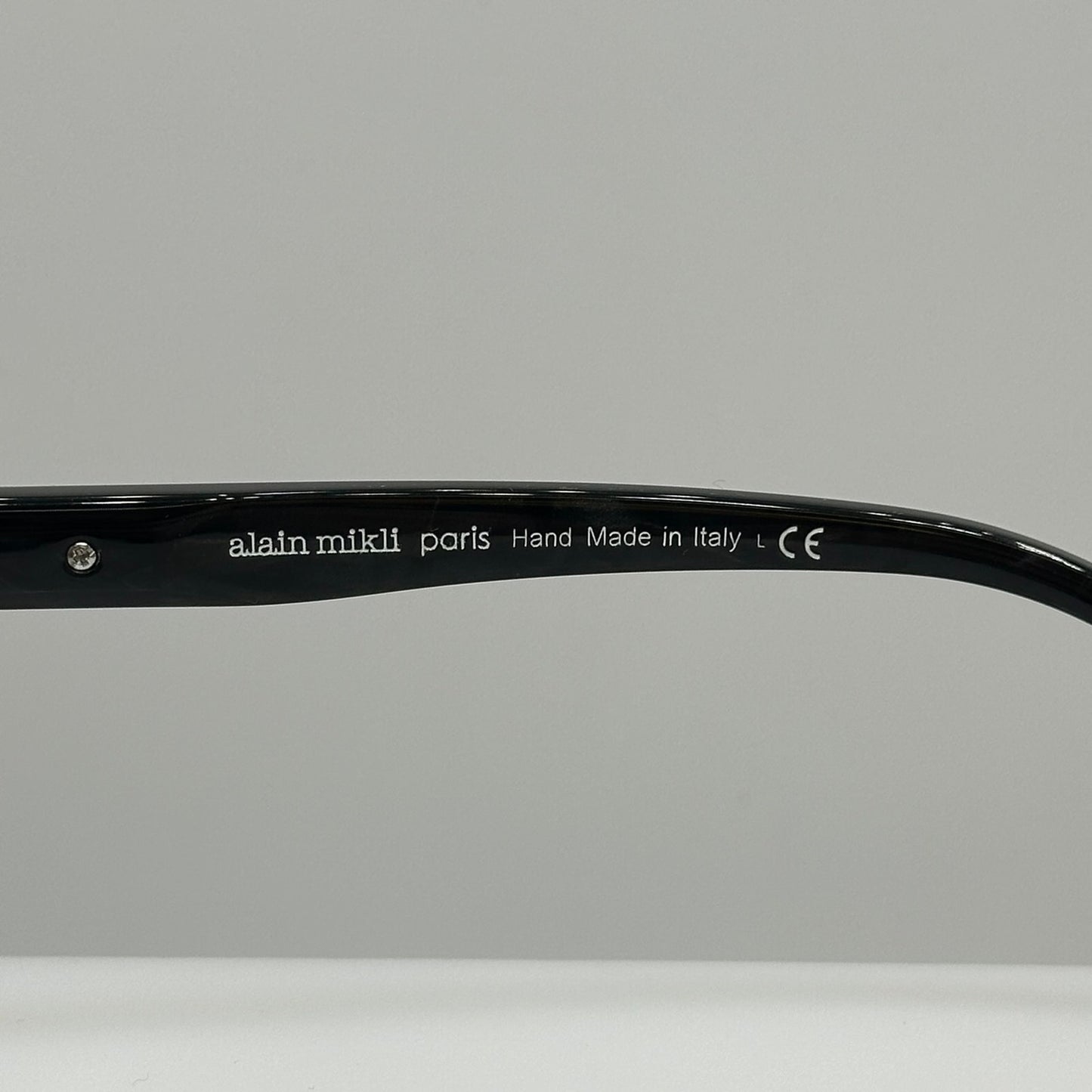 Alain Mikli Odon A03112 006 Havana Blue Red Crystal Noir Unisex Frame 55-17-145