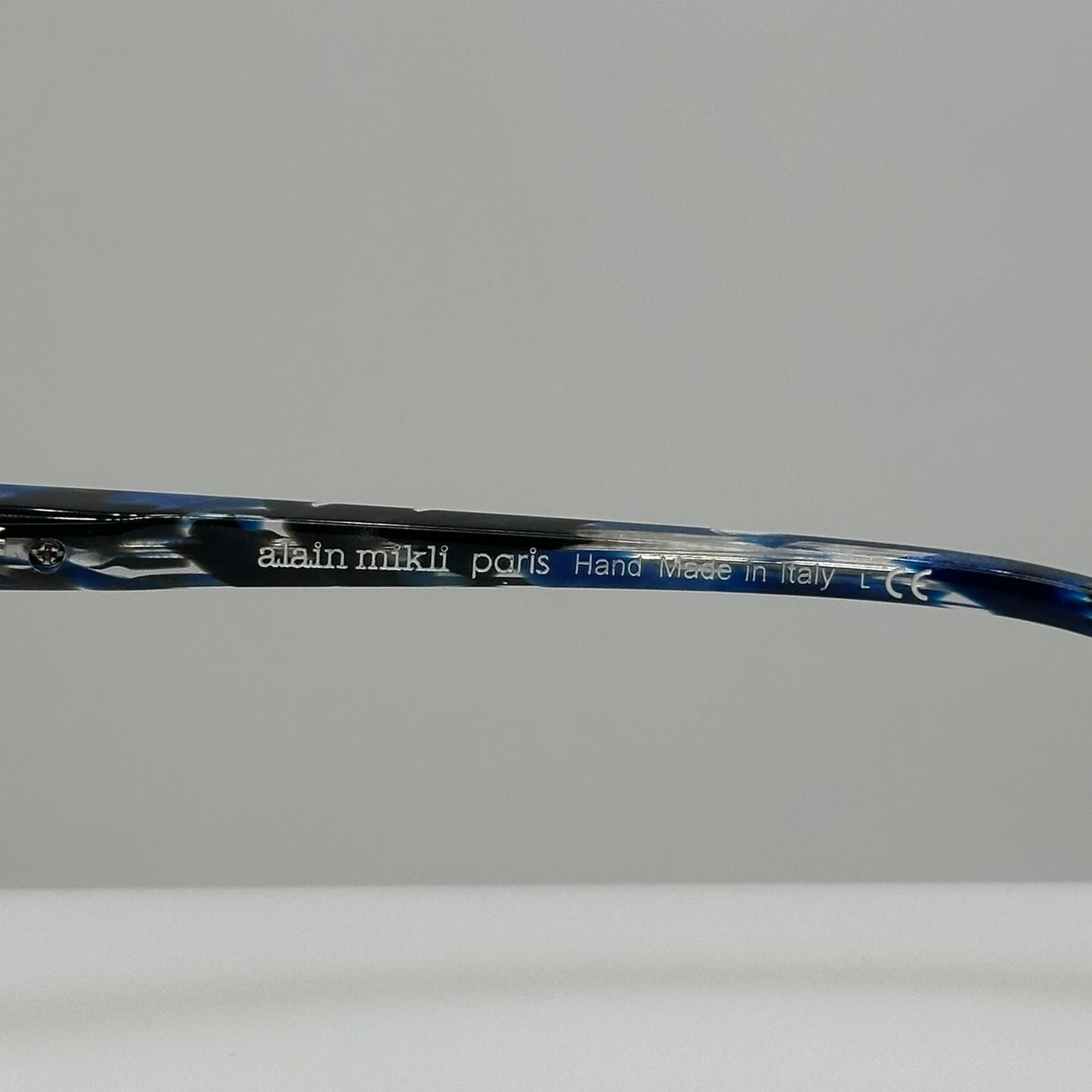 Alain Mikli A03063 008 Havana Blue Black Clear Womens Eyeglass Frames 43-19-140