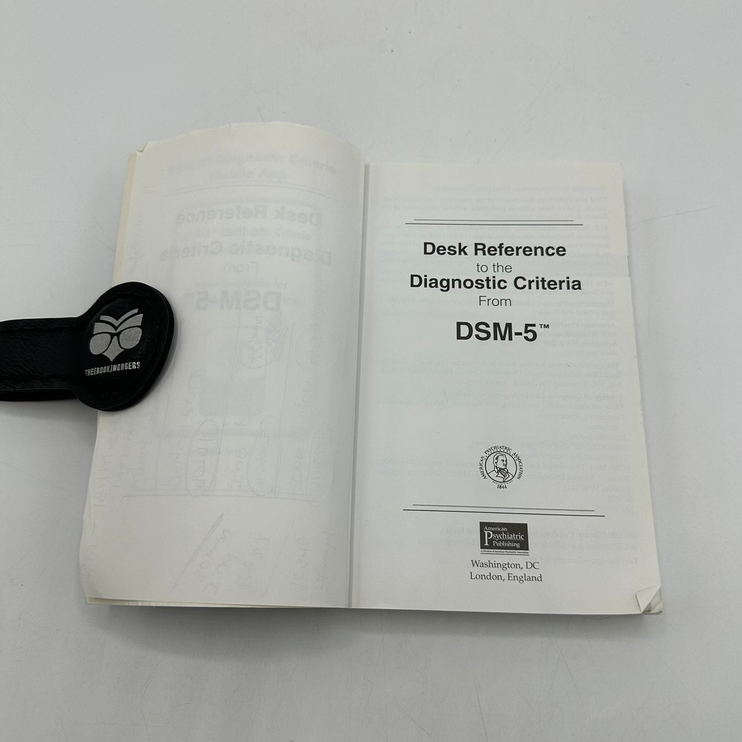 Desk Reference to the Diagnostic Criteria from DSM-5 Mental Disorders Psychiatry