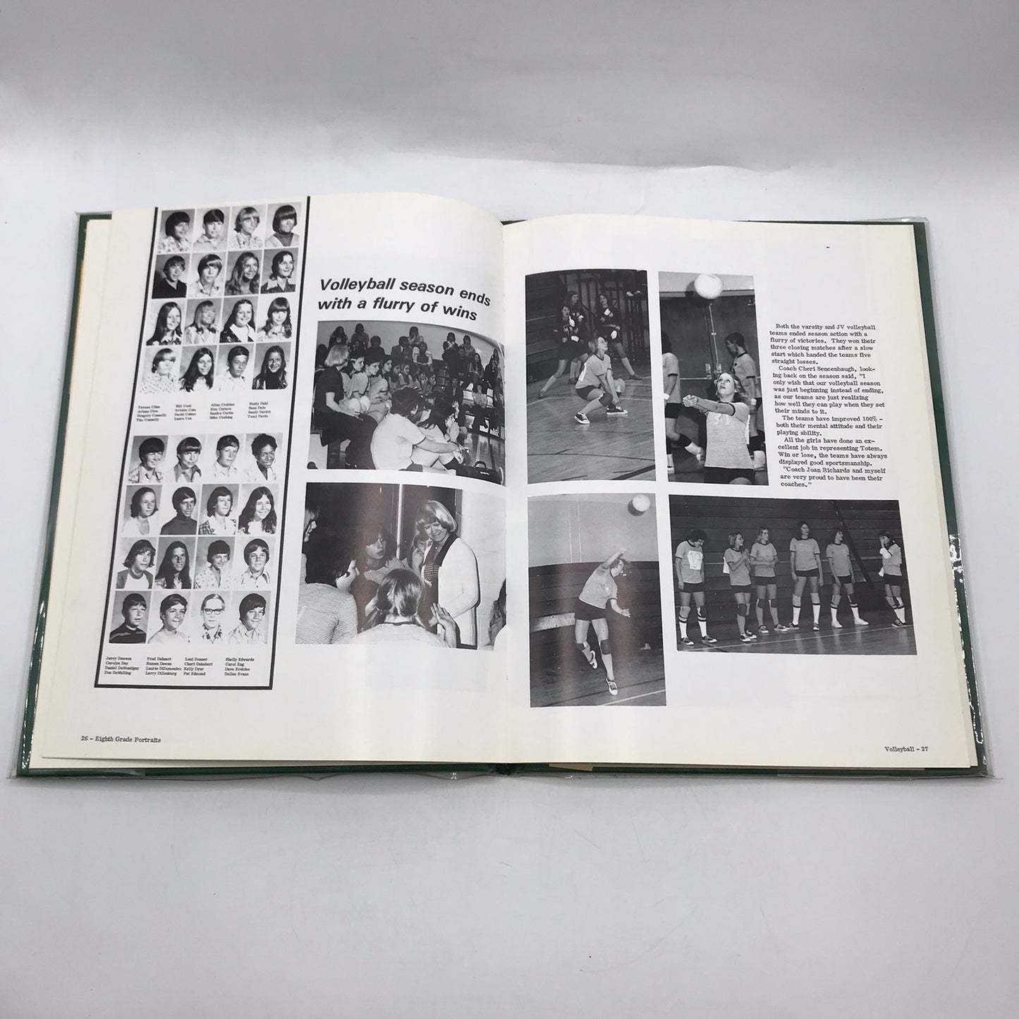 Totem Junior High School The Eikon 1975 Kent Washington Yearbook Photography