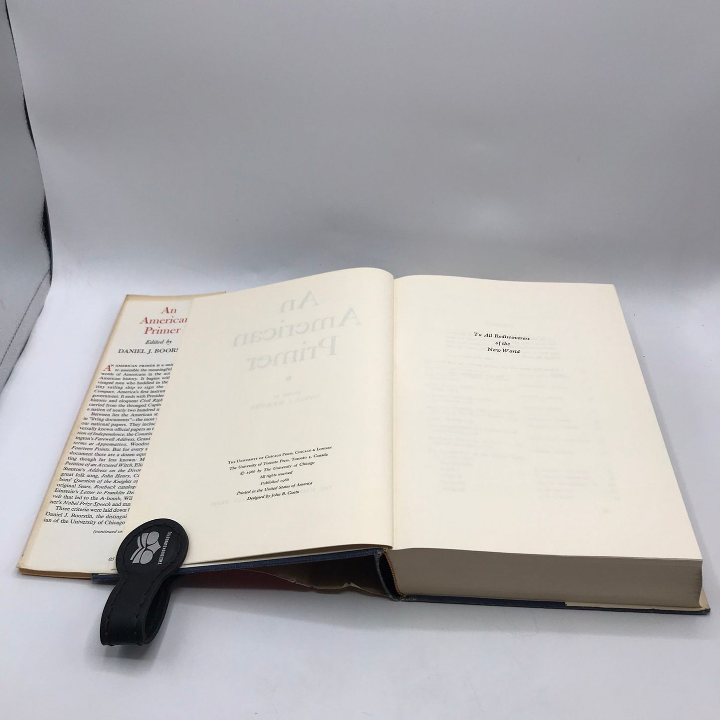 An American Primer Daniel J Boorstin American History Anthology Politics Society