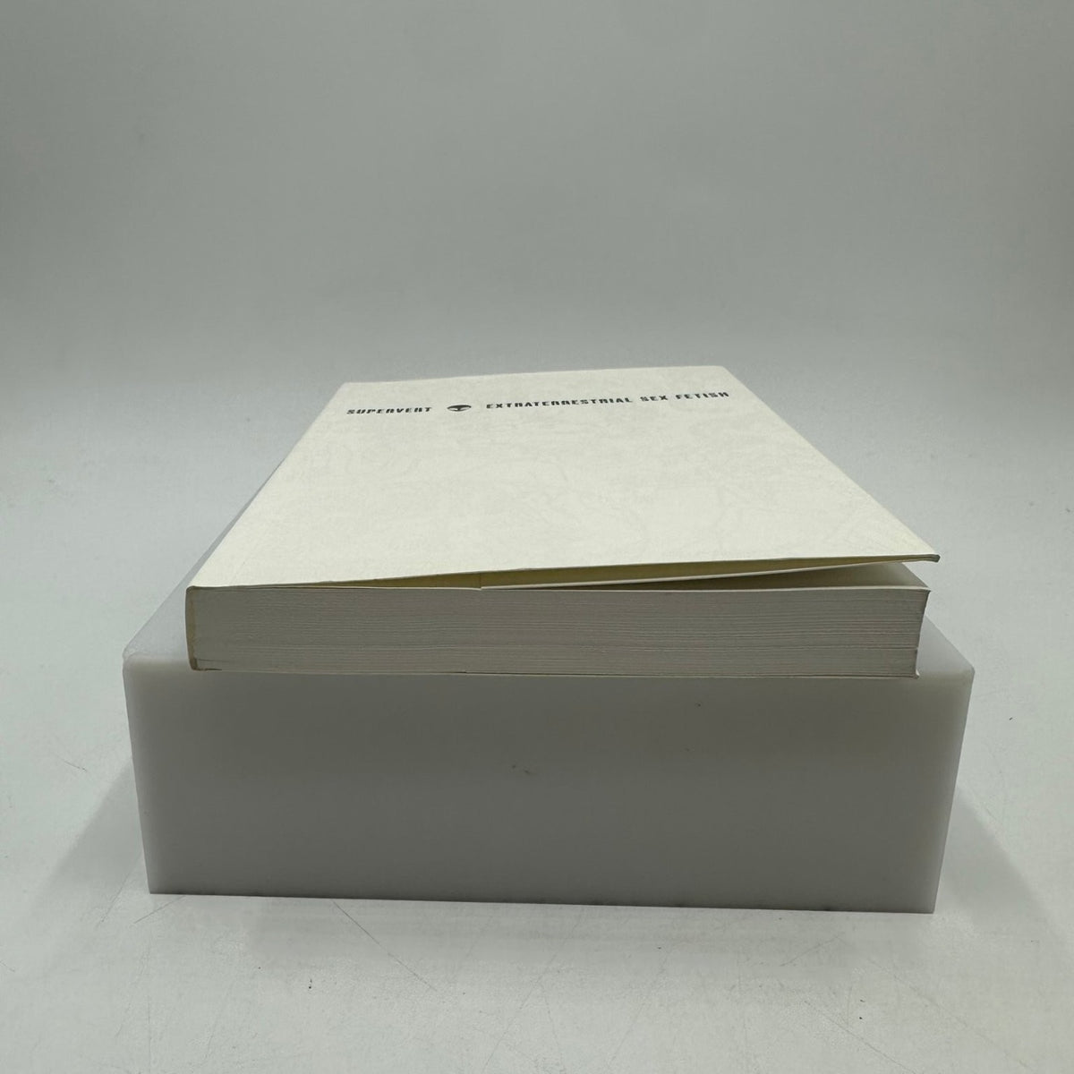Extraterrestrial Sex Fetish Supervert 2001 First Edition Art Erotica Book RARE