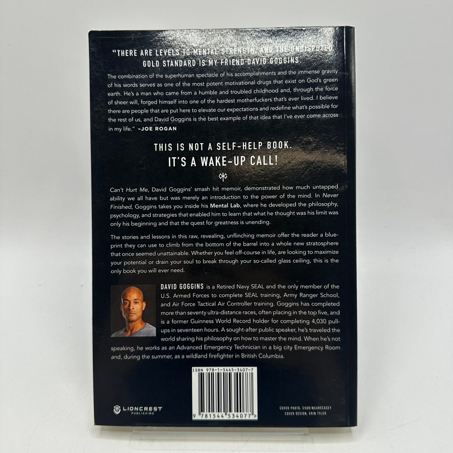 Never Finished Unshackle Your Mind and Win the War Within David Goggins Memoir