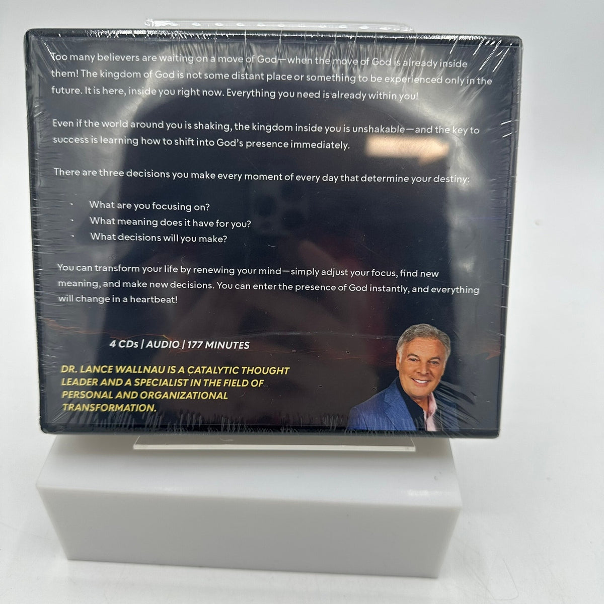 In A Heartbeat Lance Wallnau Audiobook Determine Destiny Compact Disc 4 CD Set
