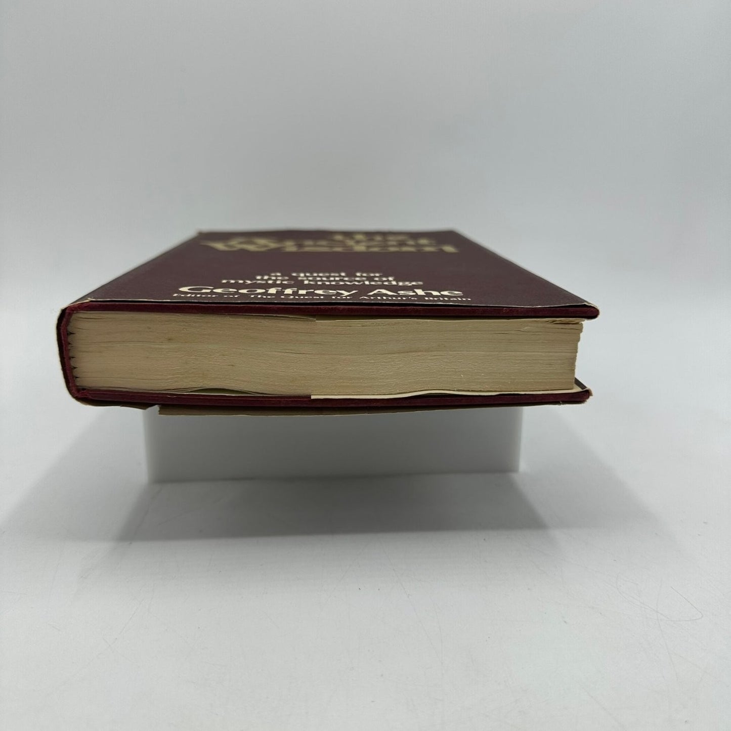 Ancient Wisdom Geoffrey Ashe 1977 First Edition Occult Spirituality Macmillan