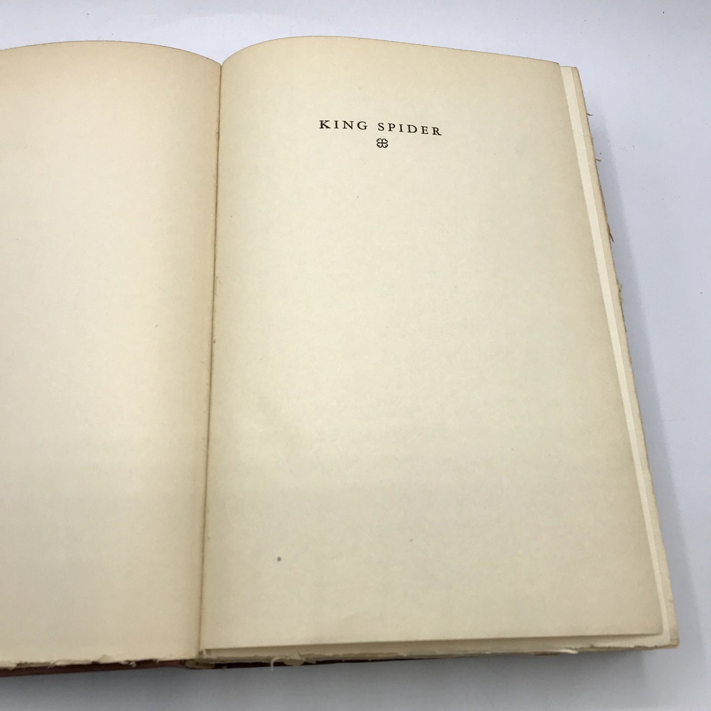 King Spider Illustrated Hardcover Book by D.B. Wyndham Lewis 1929 First Edition