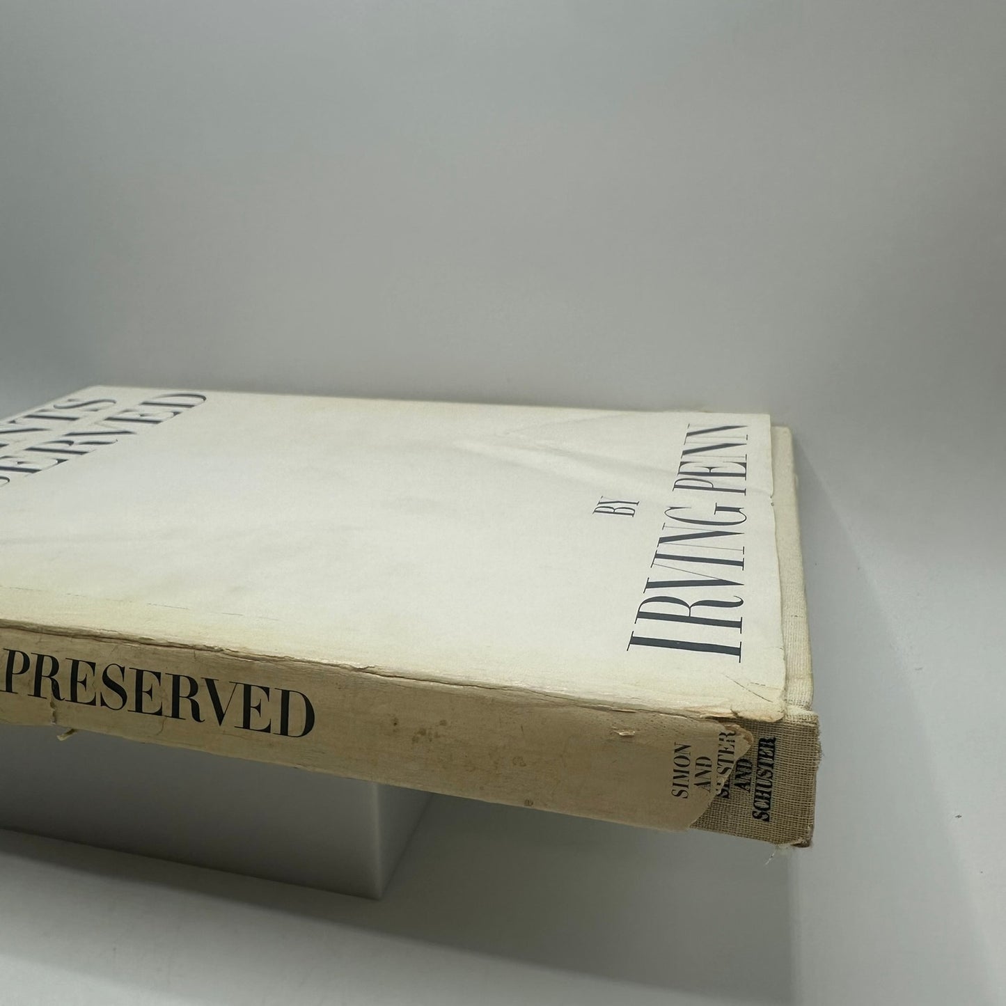 Moments Preserved Eight Essay in Photographs and Words Irving Penn Slipcase 1960