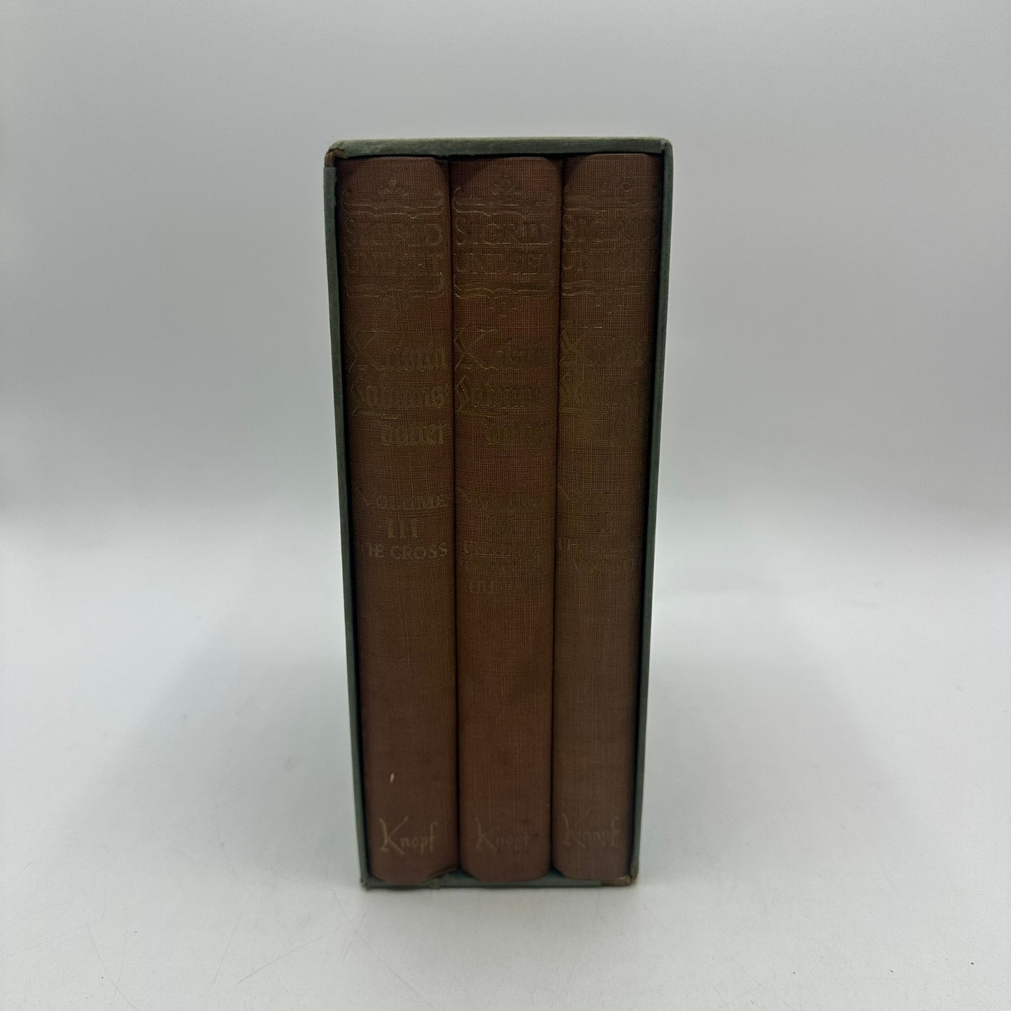 Kristin Lavransdatter Trilogy Sigrid Undset 3 Volume Box Set Historical Medieval