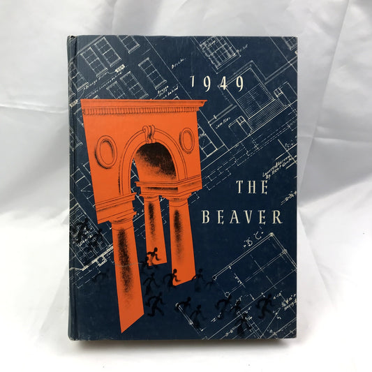 The Beaver 1949 Hardcover Illustrated Yearbook by Oregon State College