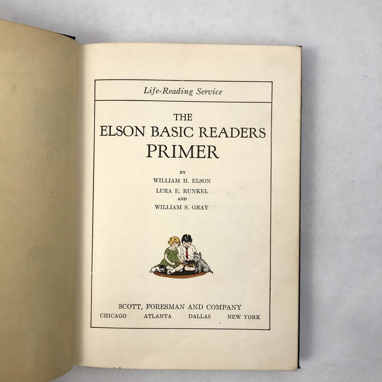 The Elson Gray Basic Readers Primer Illustrated Hardcover William H. Elson 1930