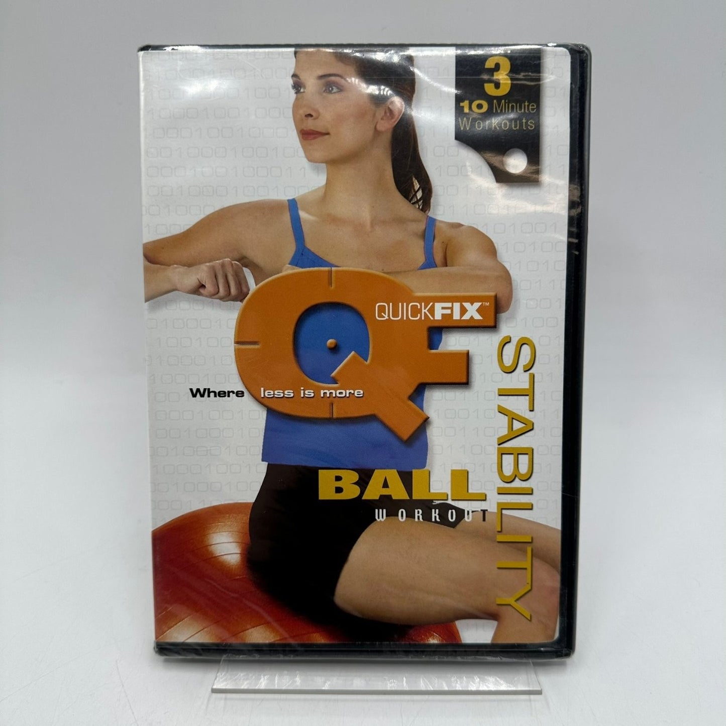 QUICKFIX STABILITY BALL WORKOUT DVD 2002 3 10 Minute Workouts Full Frame GAIAM
