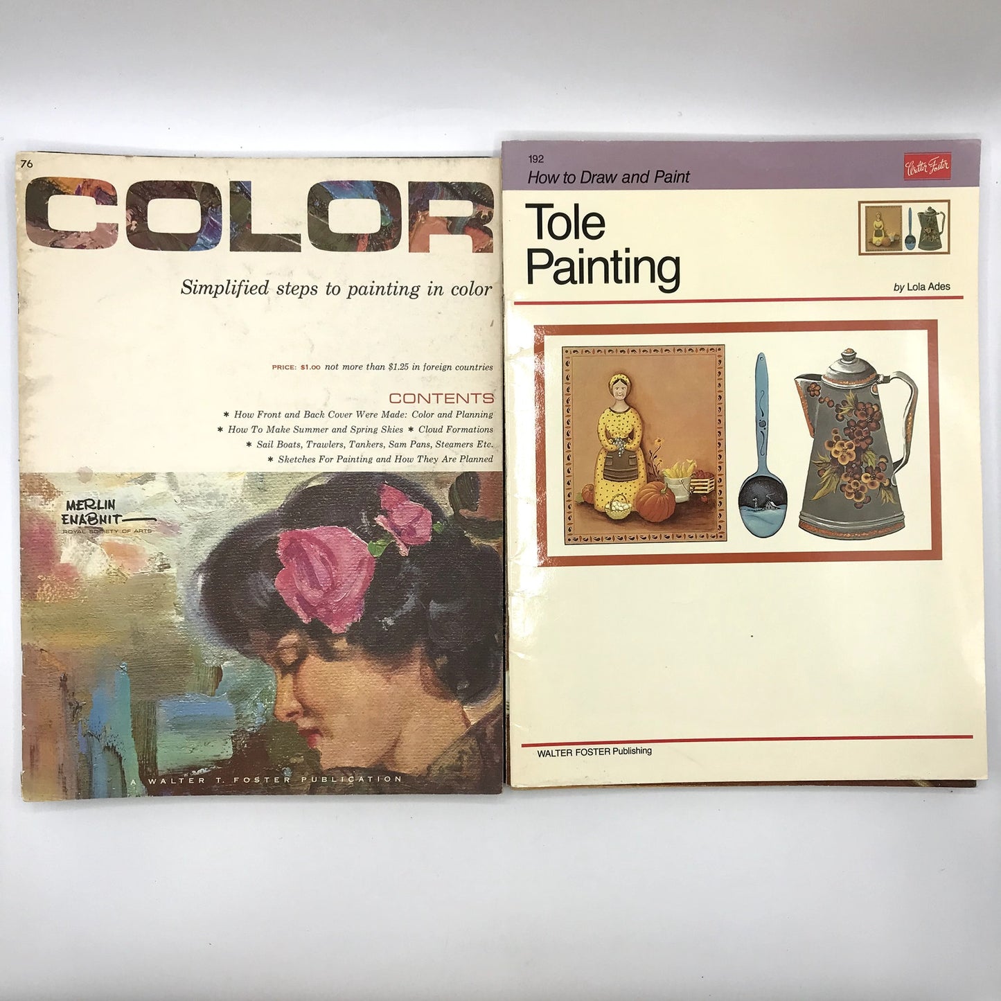 Lot of 25 How To Draw & Paint Illustrated Paperback Art Books Walter T. Foster
