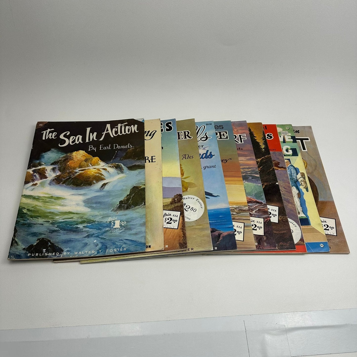 Walter T Foster Instructional Arts and Photography Artistic Guides Lot of 11