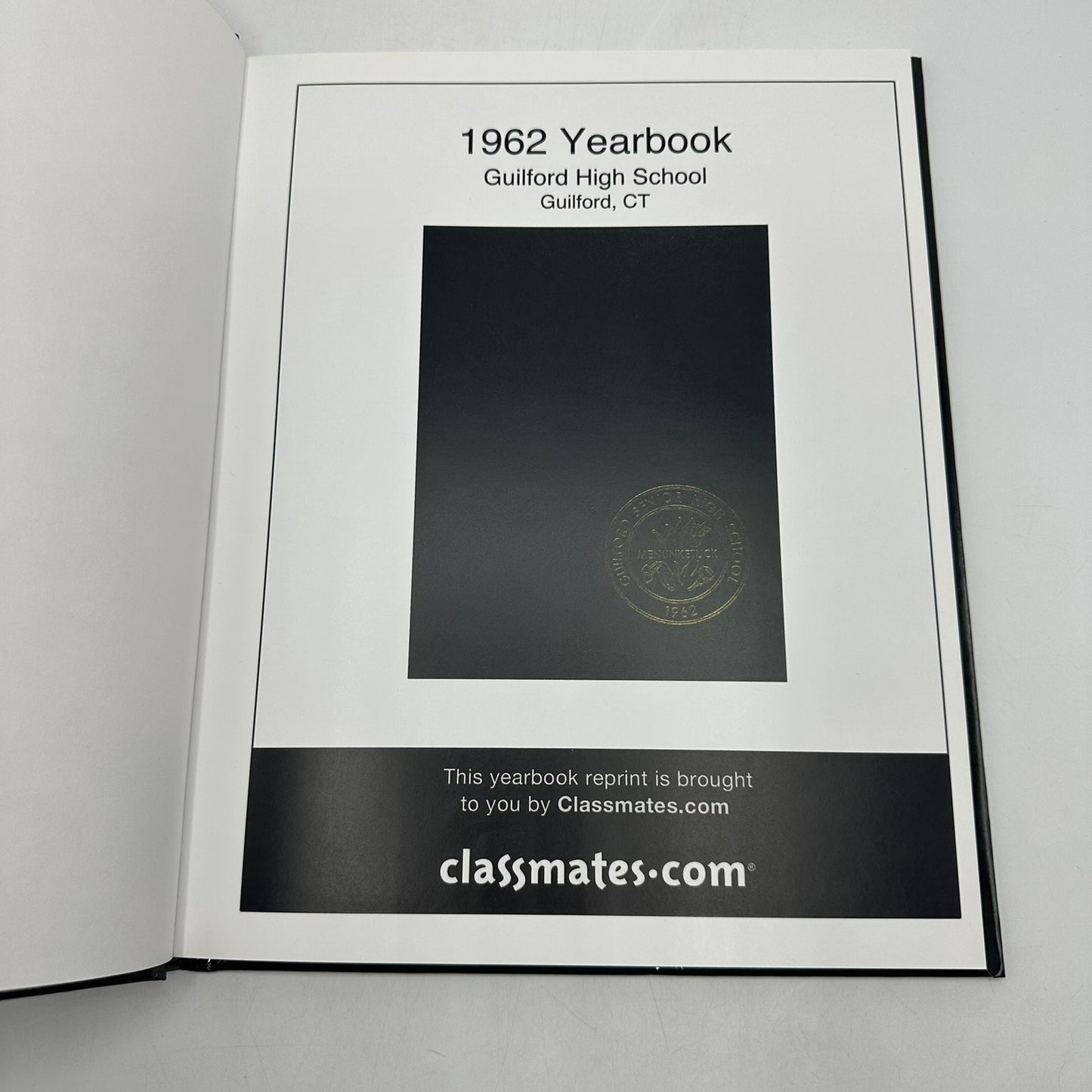 Guilford High School 1962 Menunketuck Yearbook Classmates Reprint Memorabilia