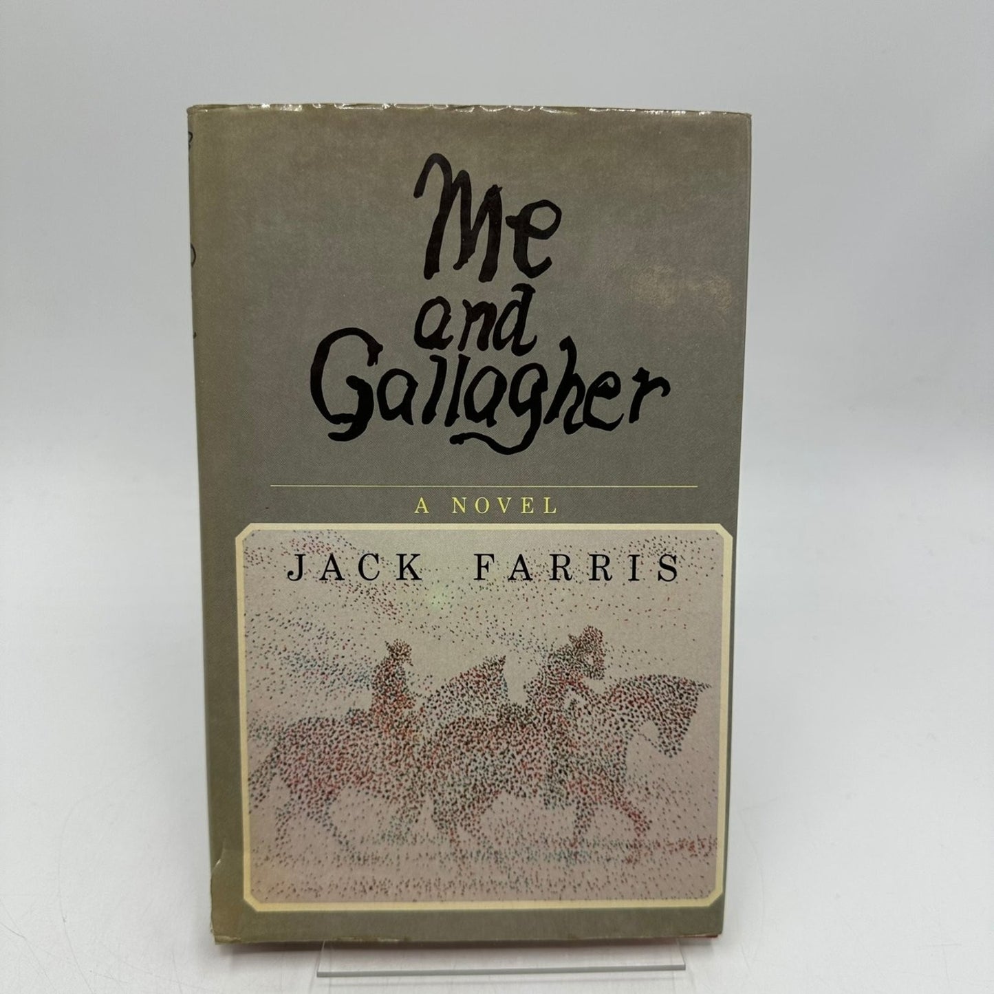 Me and Gallagher Jack Farris 1983 First Edition Signed Western Heinemann