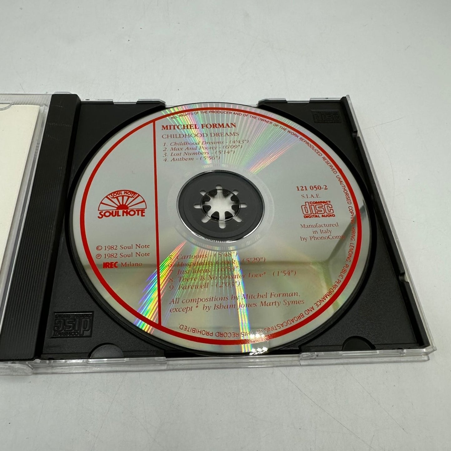 Mitchel Forman – Childhood Dreams CD 1992 Jazz Soul Note Italian Pressing