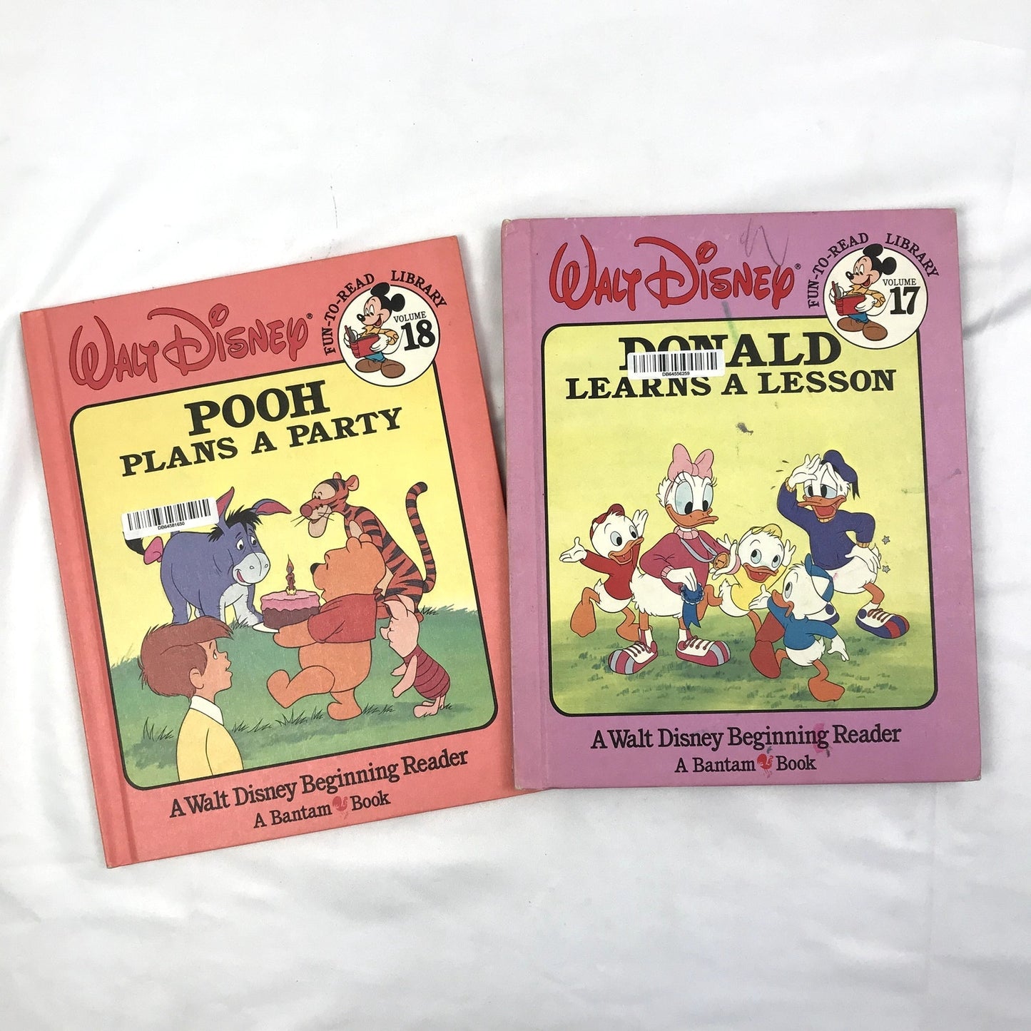 Volumes 1-18 Walt Disney Fun To Read Library Illustrated Children's Books 1980s
