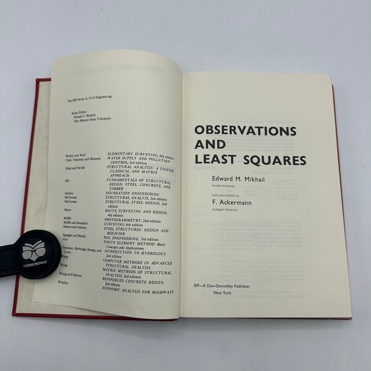 Observations and Least Squares Edward M Mikhail Technical Statistics Probability