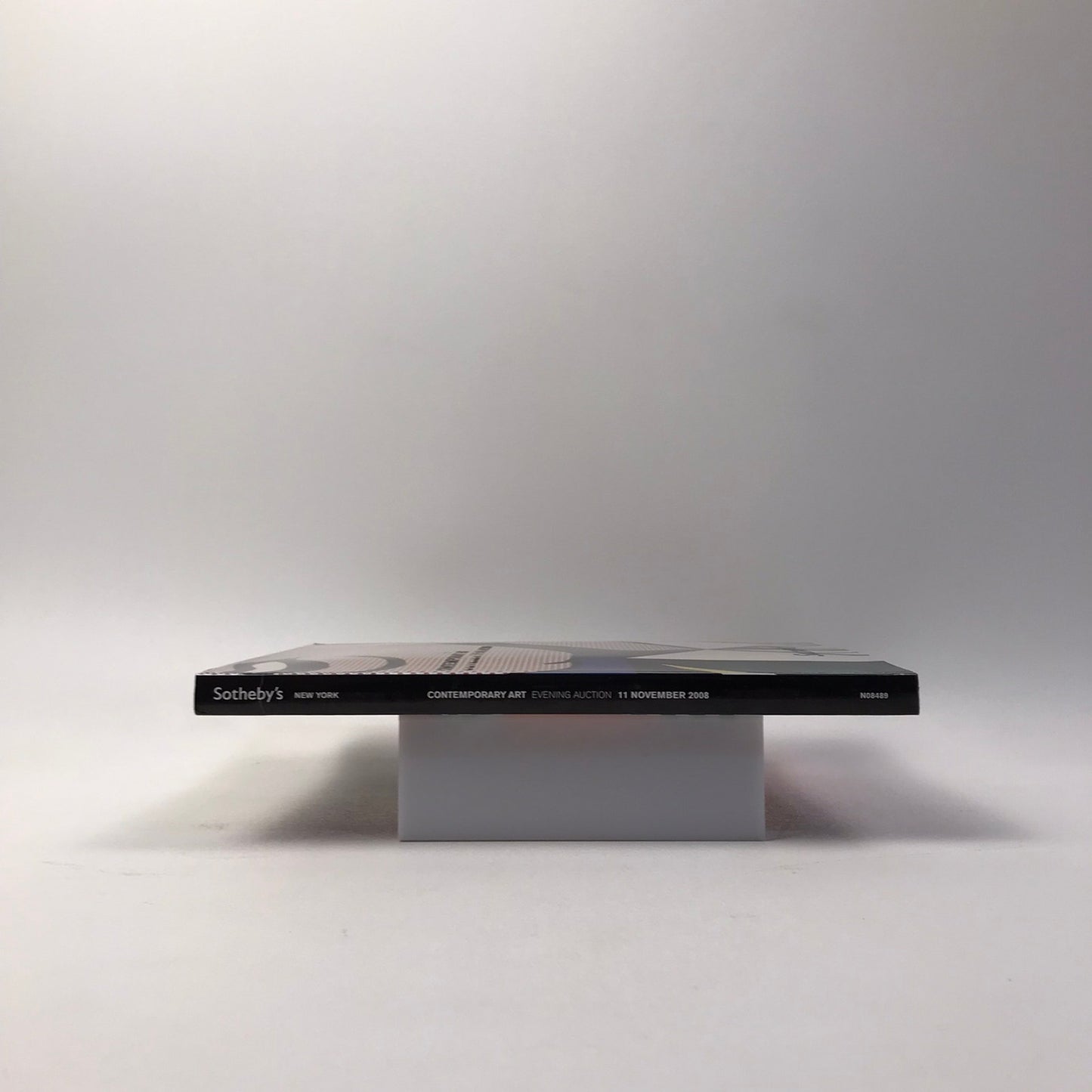 Sothebys Contemporary Art Exhibition Auction Catalog 2008 Lichtenstein Culture