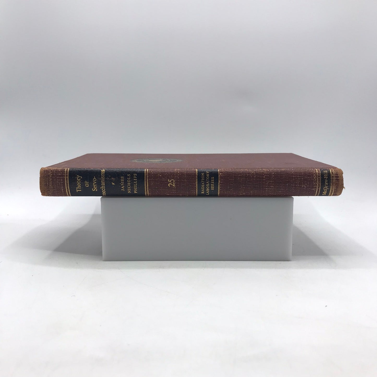 Theory of Servomechanisms Hubert M James Electrical Engineering Physics SIGNED