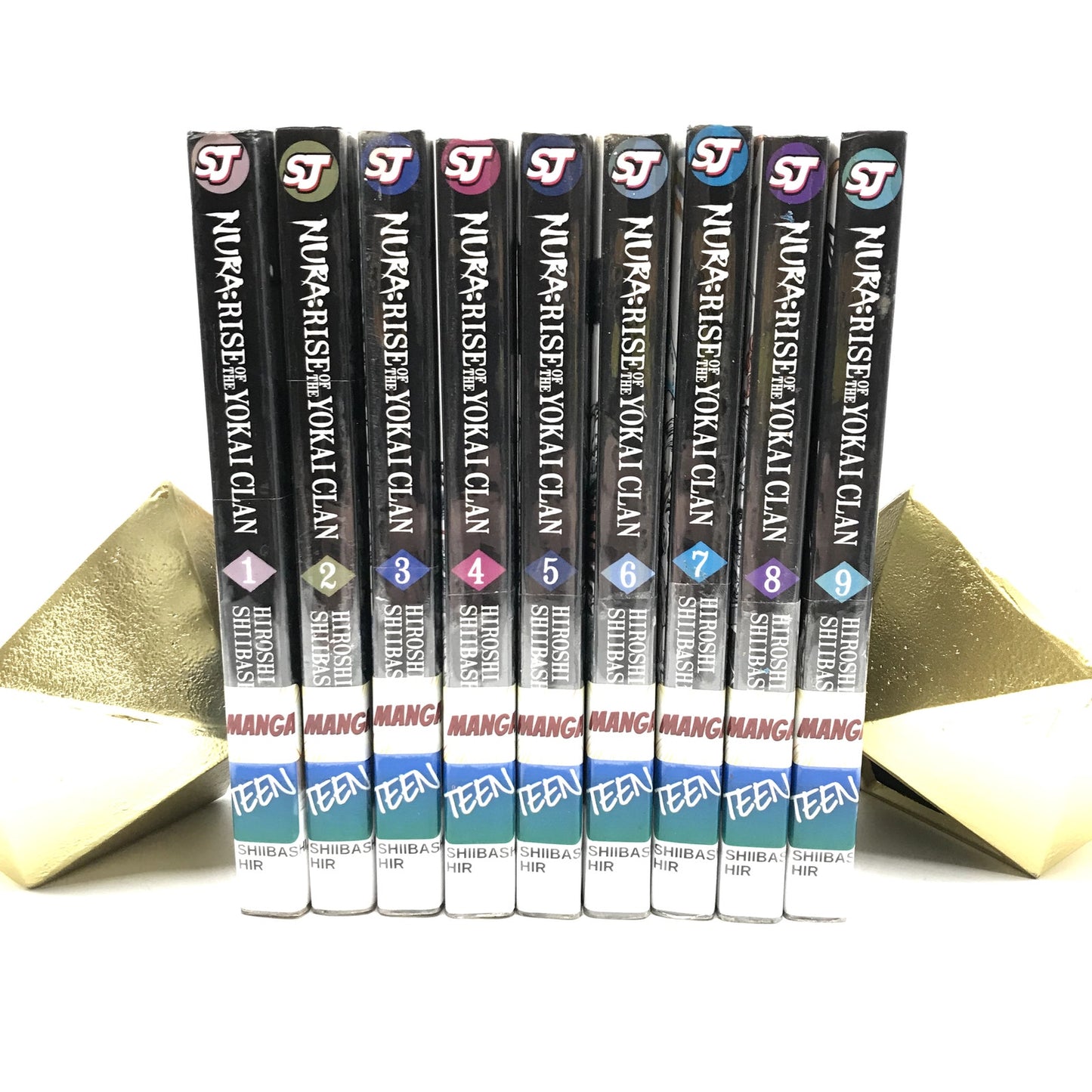 Volumes 1-9 Nura: Rise Of The Yokai Clan Illustrated Novels by Hiroshi Shiibashi