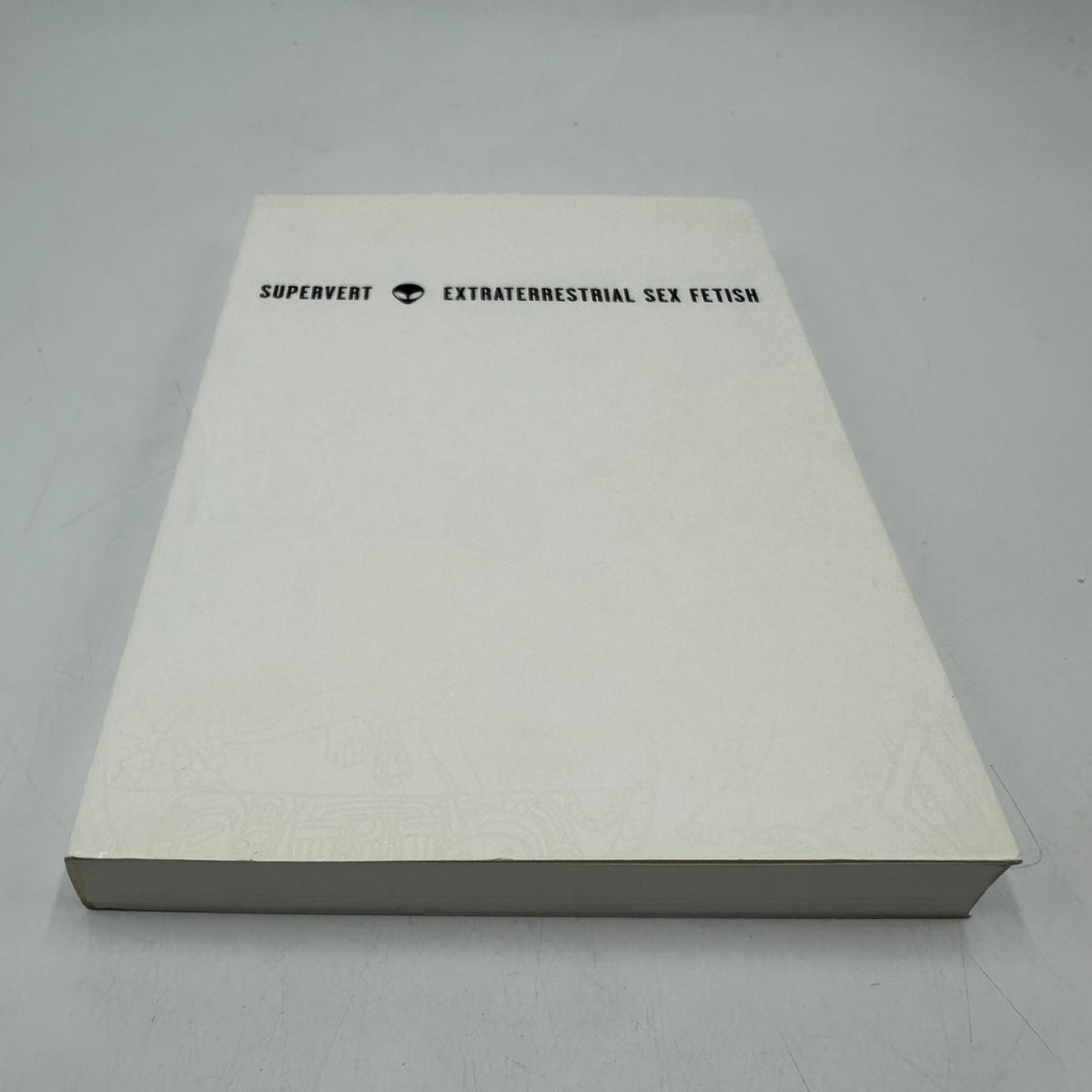 Extraterrestrial Sex Fetish Supervert 2001 First Edition Art Erotica Book RARE
