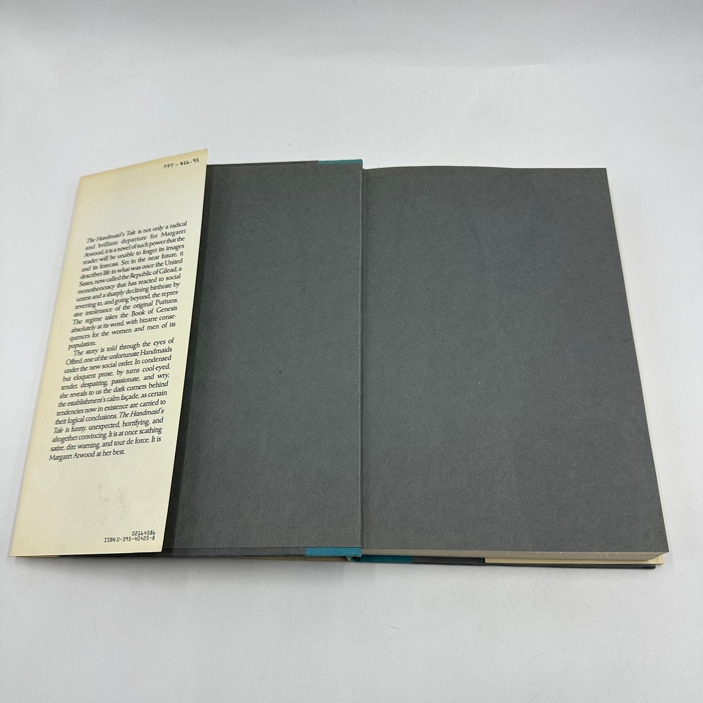 The Handmaids Tale Margaret Atwood 1st US Edition 1986 Dystopian Science Fiction