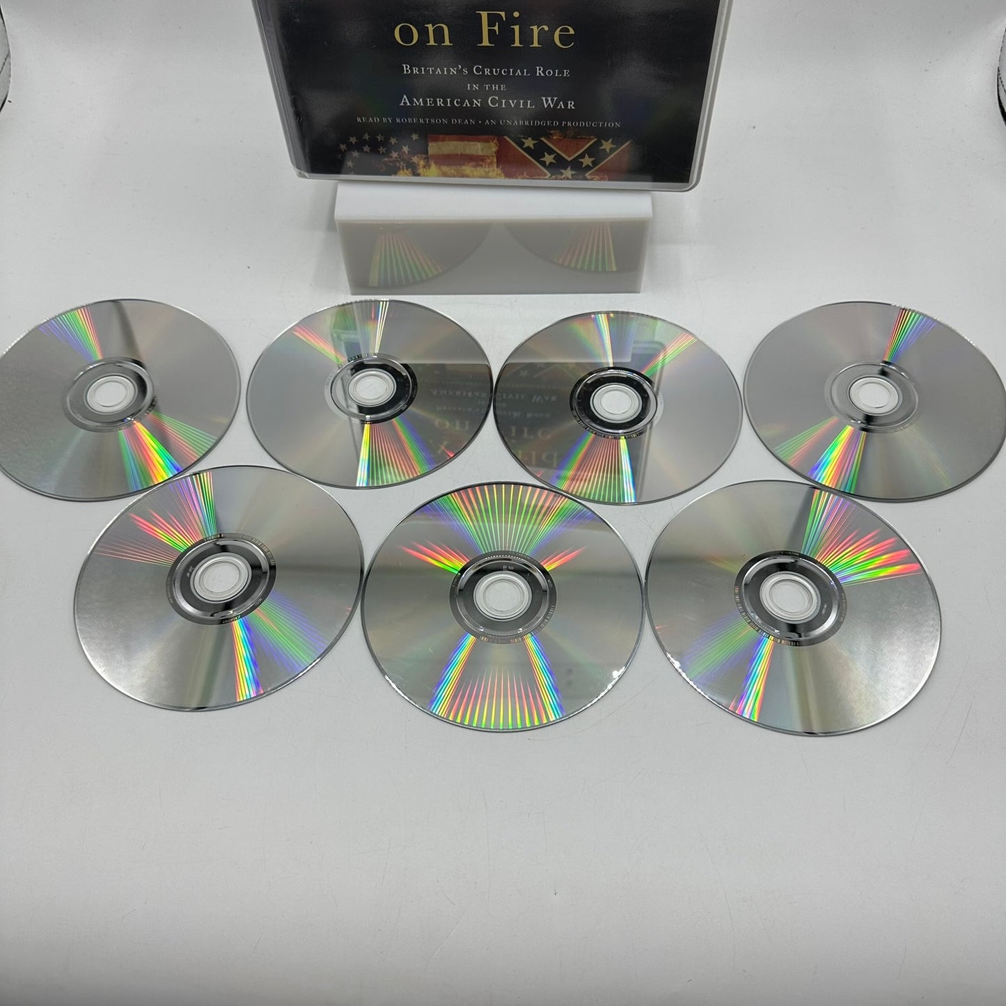 A World on Fire Britain's Crucial Role in the American Civil War Audio 26 CD Set