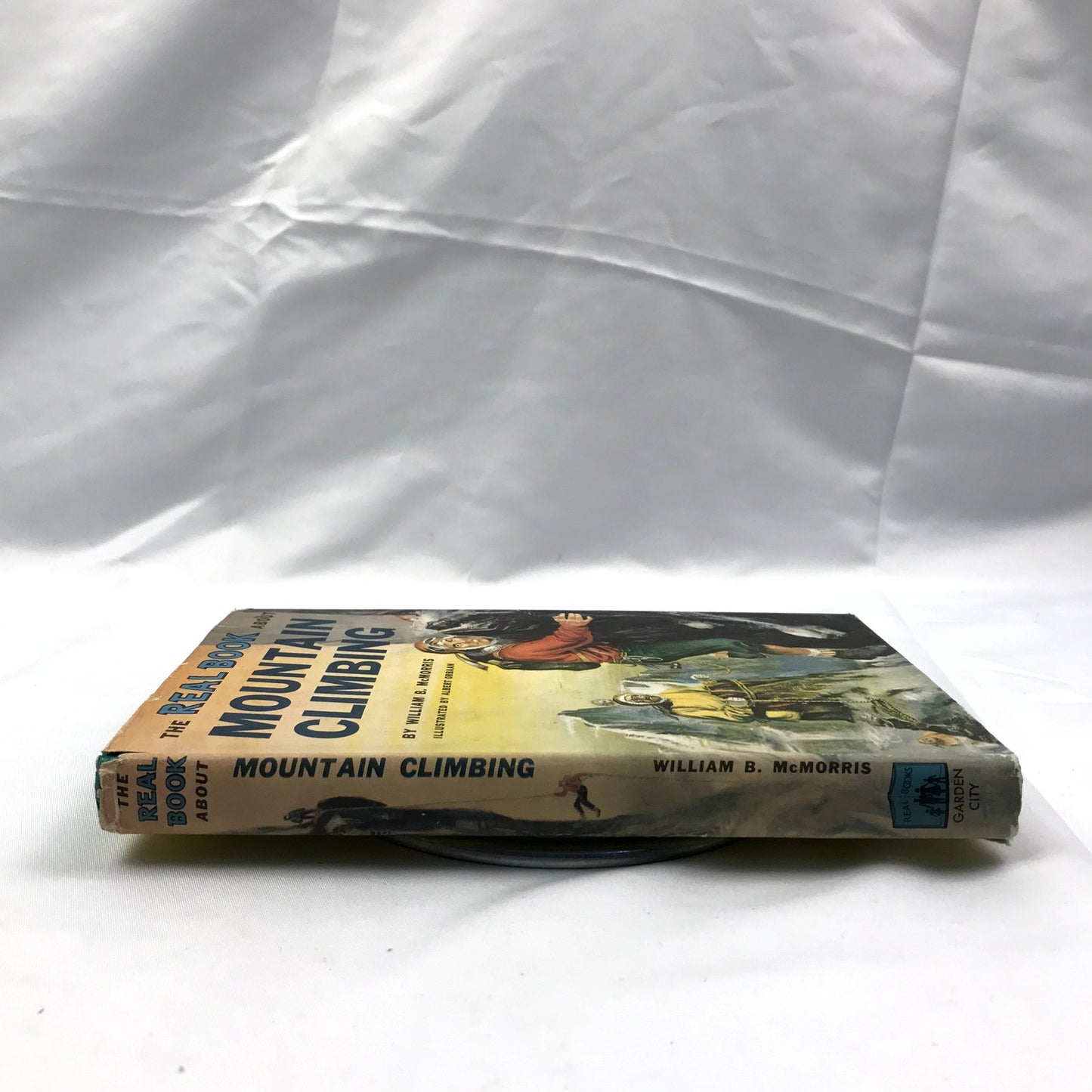 The Real Book About Mountain Climbing Hardcover Book by William B. McMorris 1958