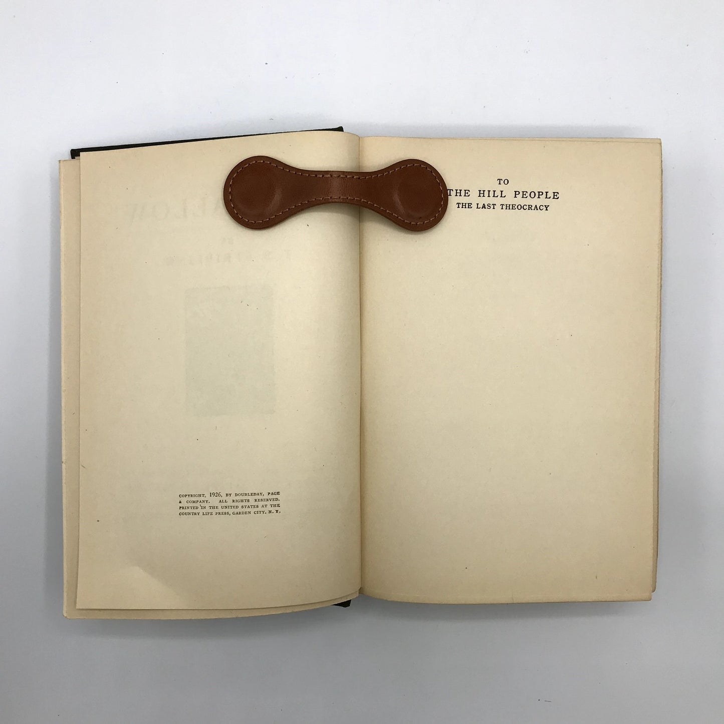 Teeftallow Hardcover Book by T.S. Stribling Grosset & Dunlap 1926 1st Edition