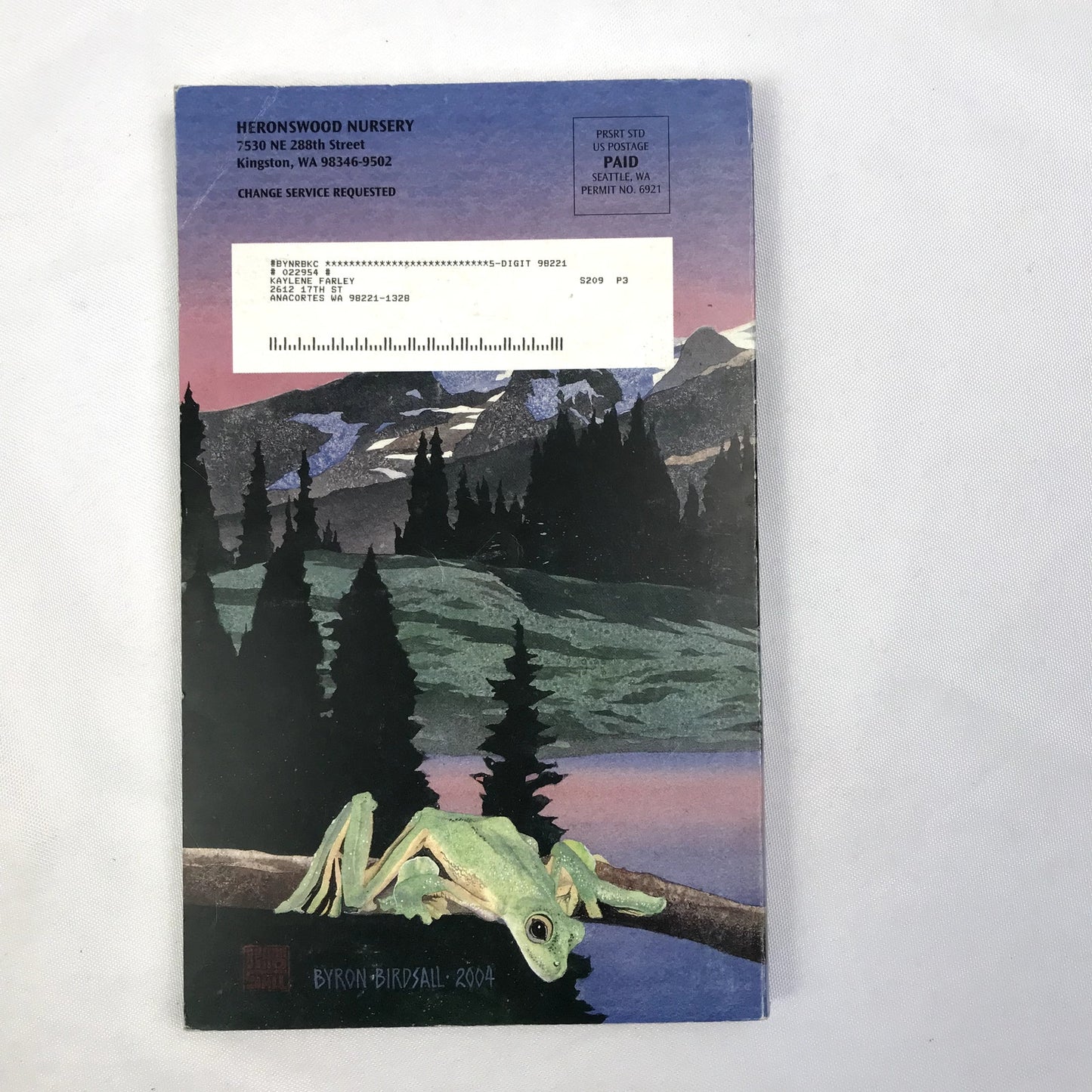 2005 Heronswood Nursery Catalog Washington Illustrated Paperback Plant Book