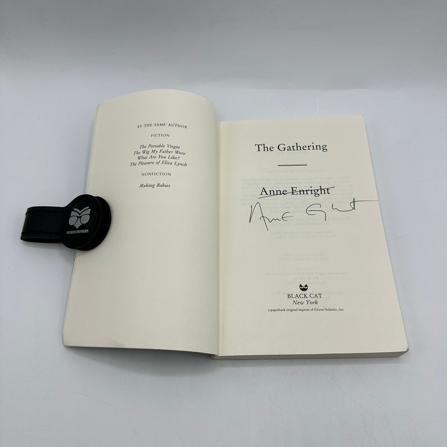 The Gathering Anne Enright SIGNED Irish Literature Contemporary Domestic Fiction