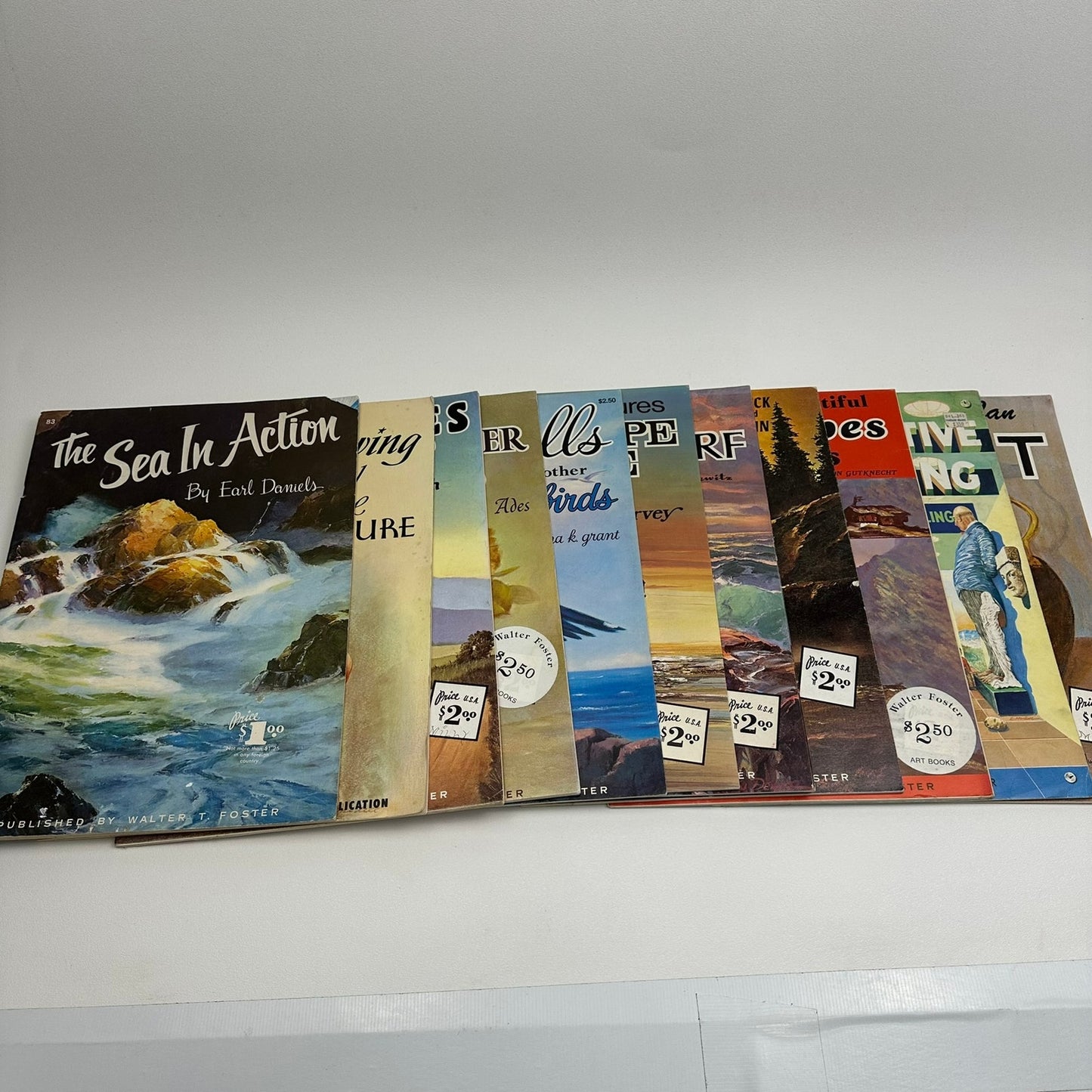 Walter T Foster Instructional Arts and Photography Artistic Guides Lot of 11