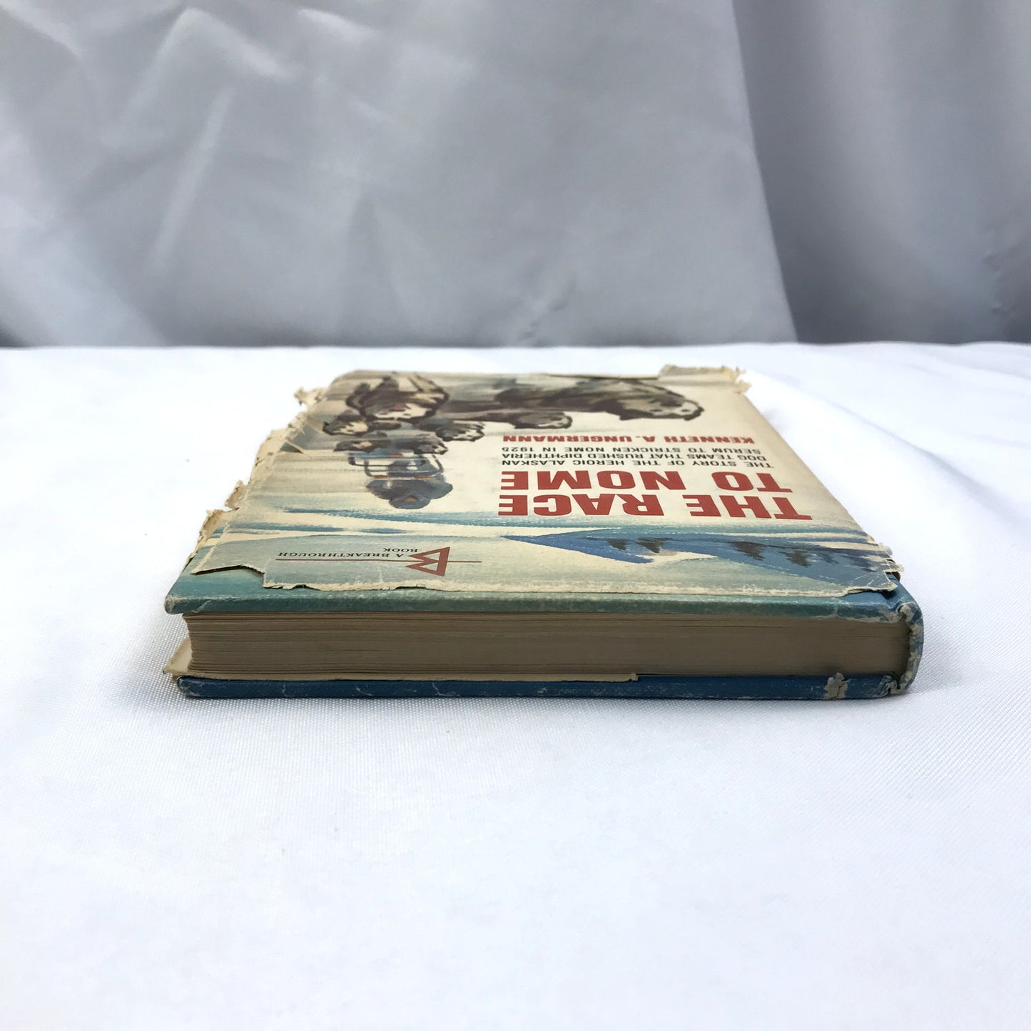 The Race to Nome Hardcover Book by Kenneth A. Ungermann 1963 First Edition