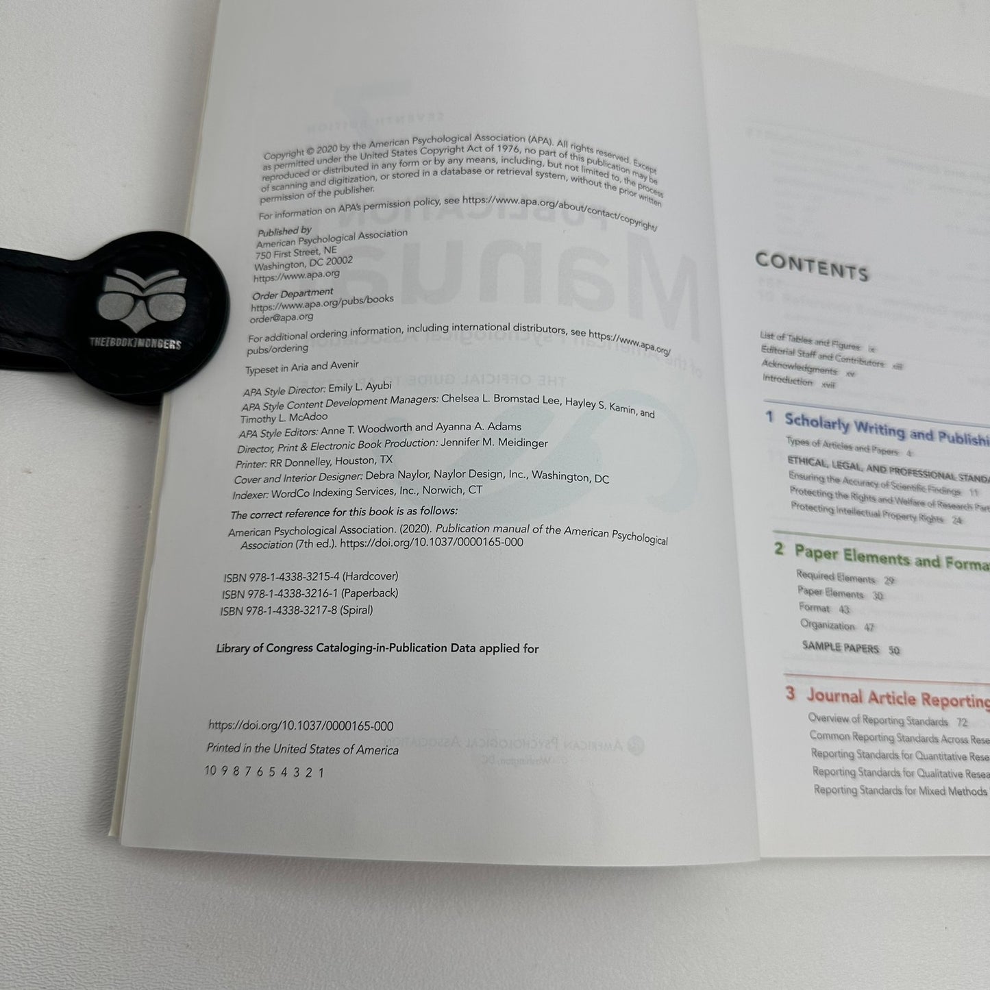 Publication Manual of American Psychological Association 7th Edition APA Style