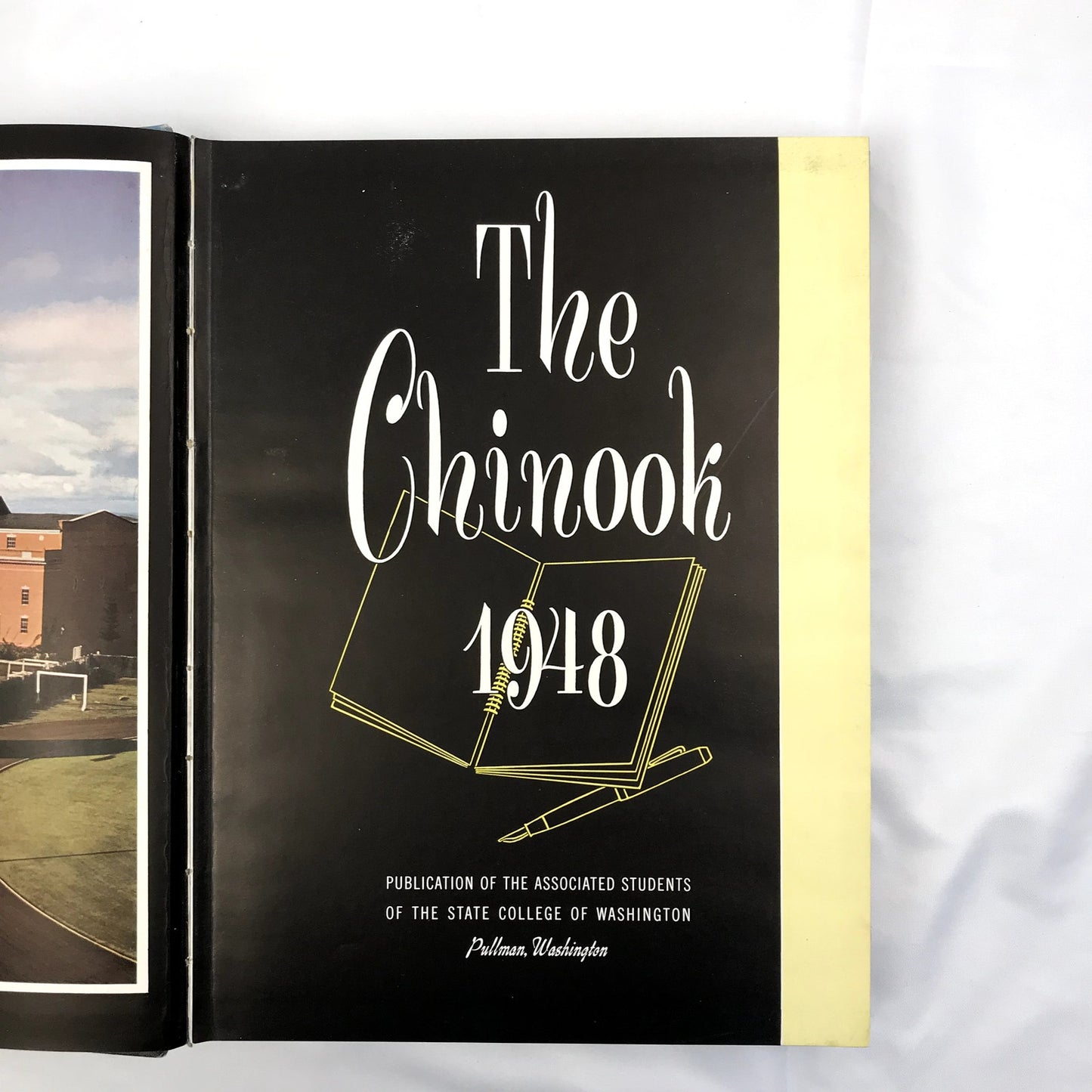 The Chinook Illustrated Annual Yearbook by State College of Washington 1948