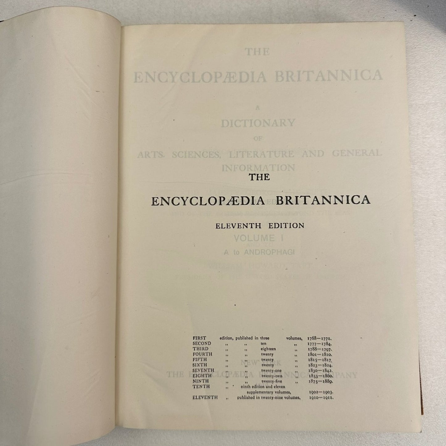 Encyclopaedia Britannica Eleventh Edition 29 Vol 1910 Leather Antique Reference
