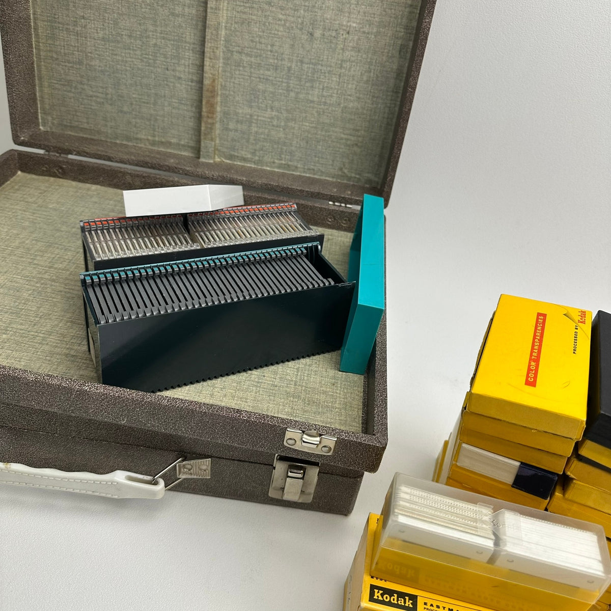 Slide Trays Micromount Microfilm Roto Trays Military Disney Family Large Lot