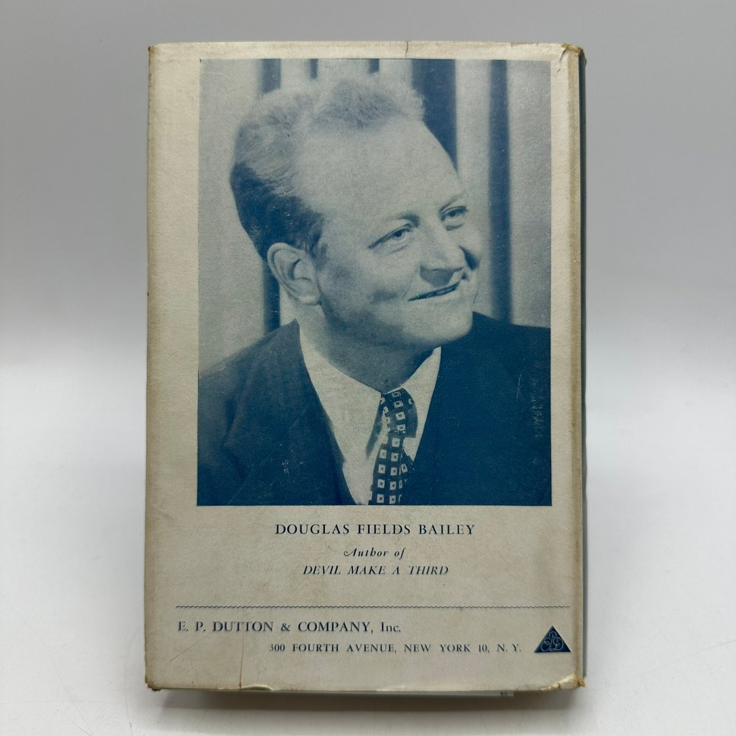 Devil Make A Third Douglas Fields Bailey Southern Historical Fiction Novel 1948