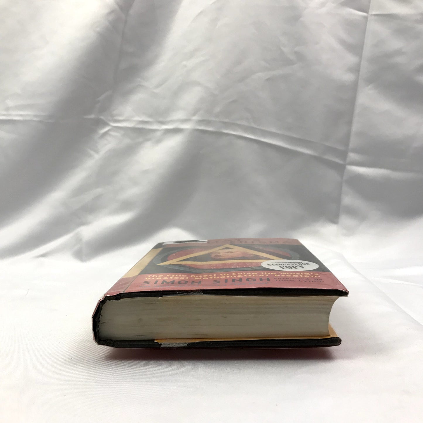 Fermat's Enigma Signed Book Ex-Library Hardcover by Simon Singh 1997 Walker & Co