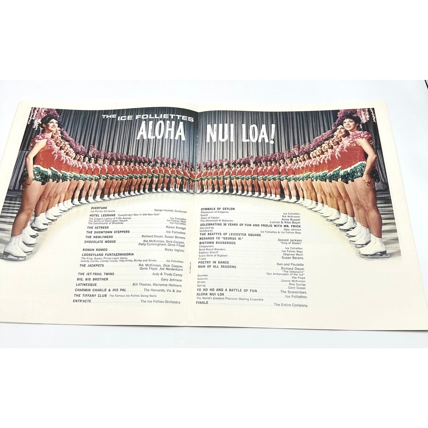 Ice Follies Theater Programs Lot of 3 from 1950, 1958 & 1969 Shipstads & Johnson