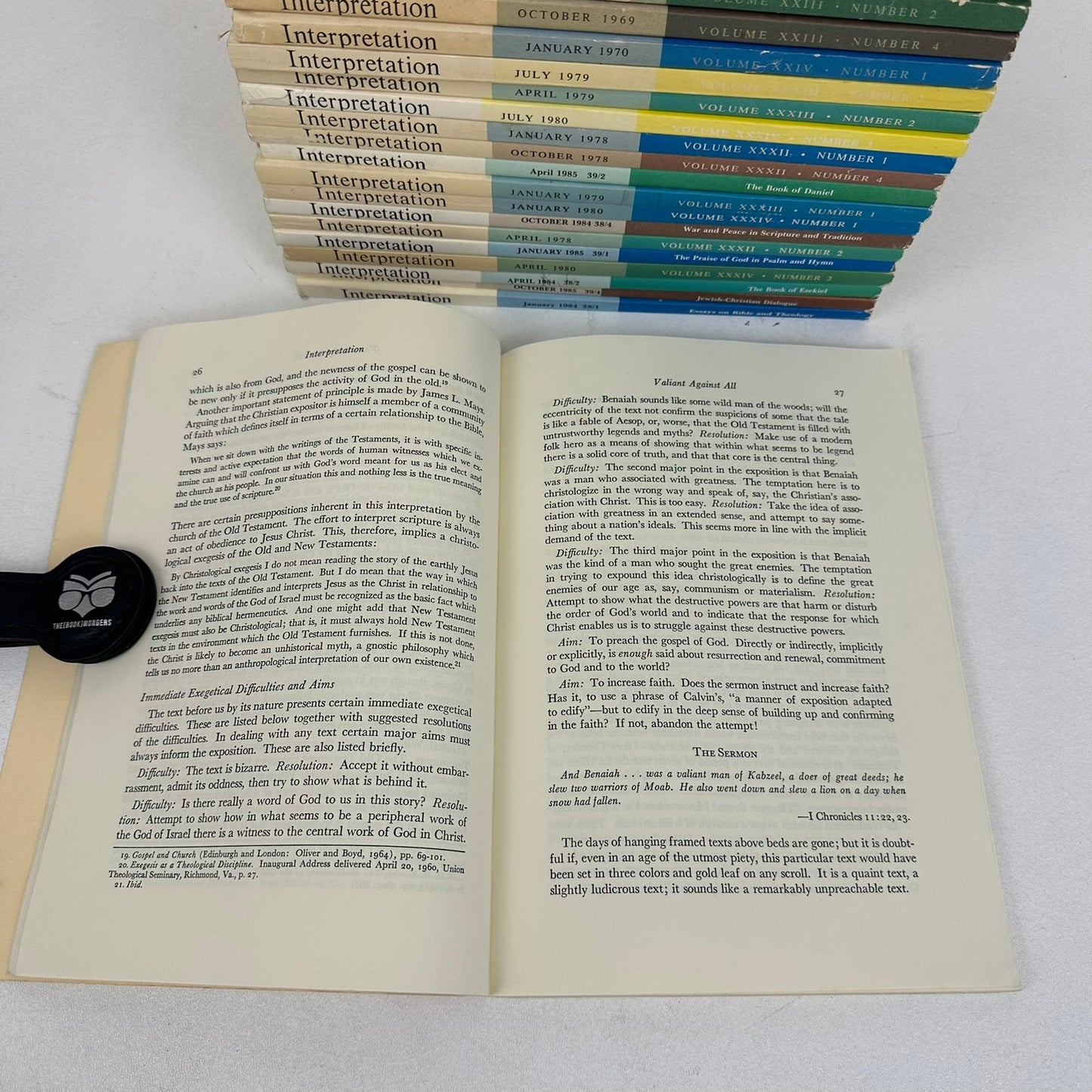 Interpretation Journal of Bible and Theology 23 Issues Scripture Biblical Study