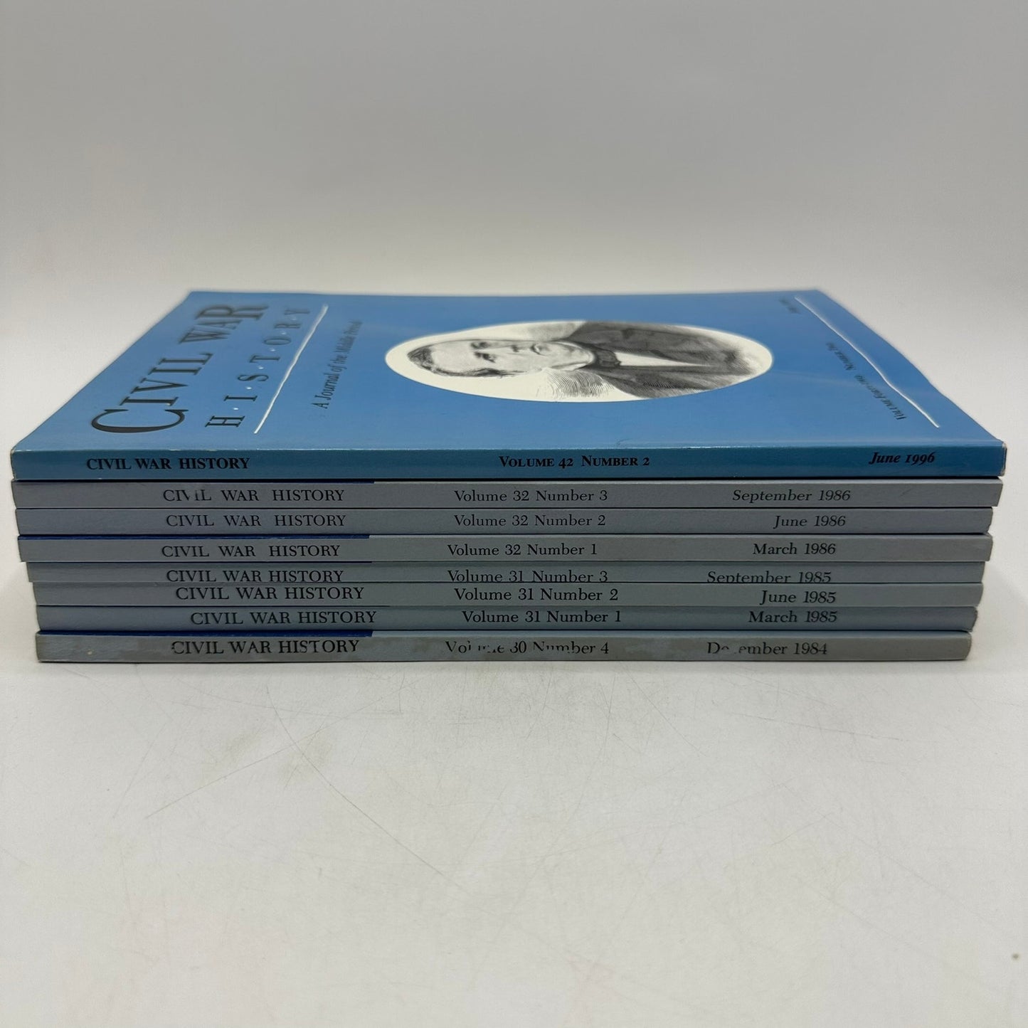 Civil War History Journal of the Middle Period Lot of 8 America Military Culture
