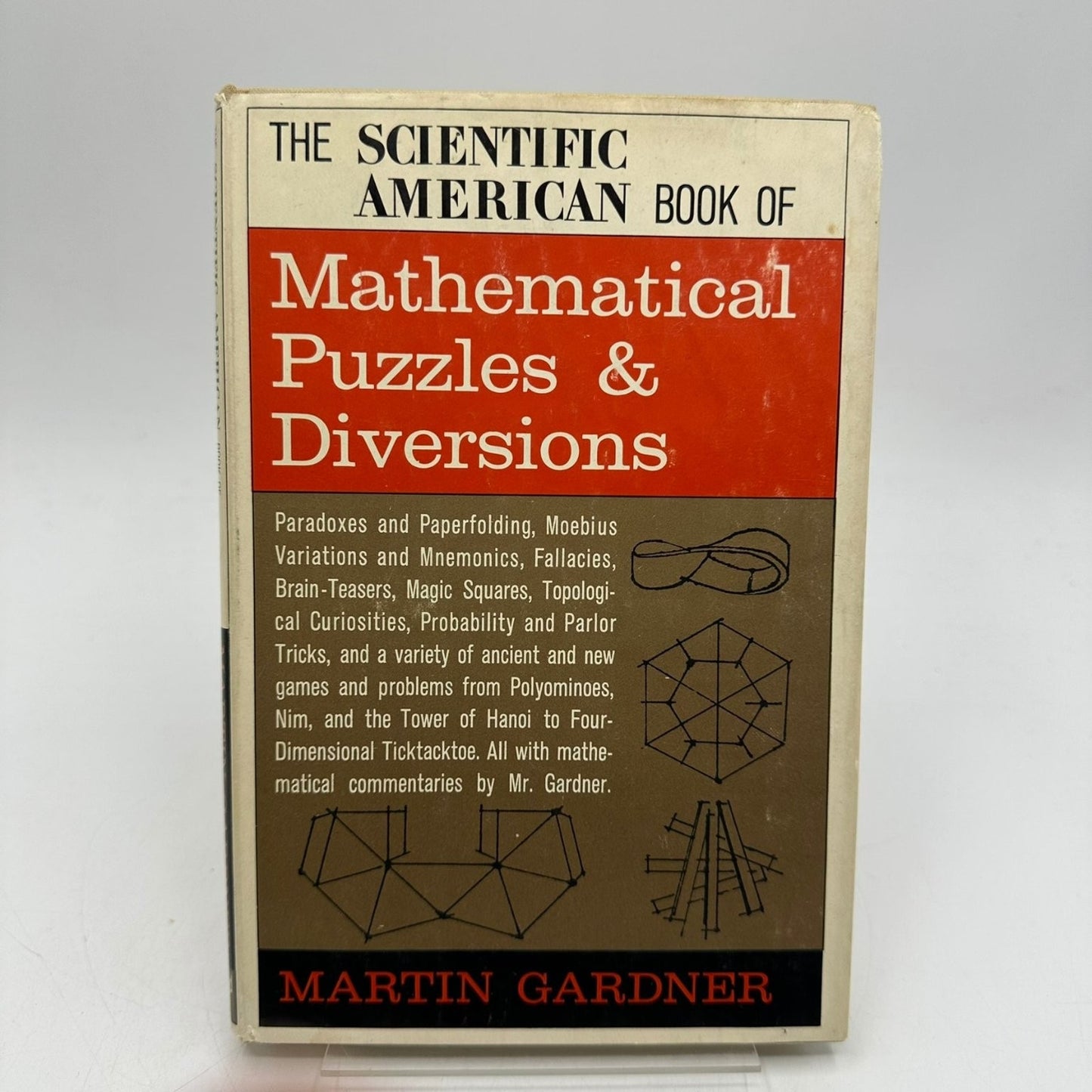 Mathematical Puzzles & Diversions Martin Gardner 1959 Sixth Printing