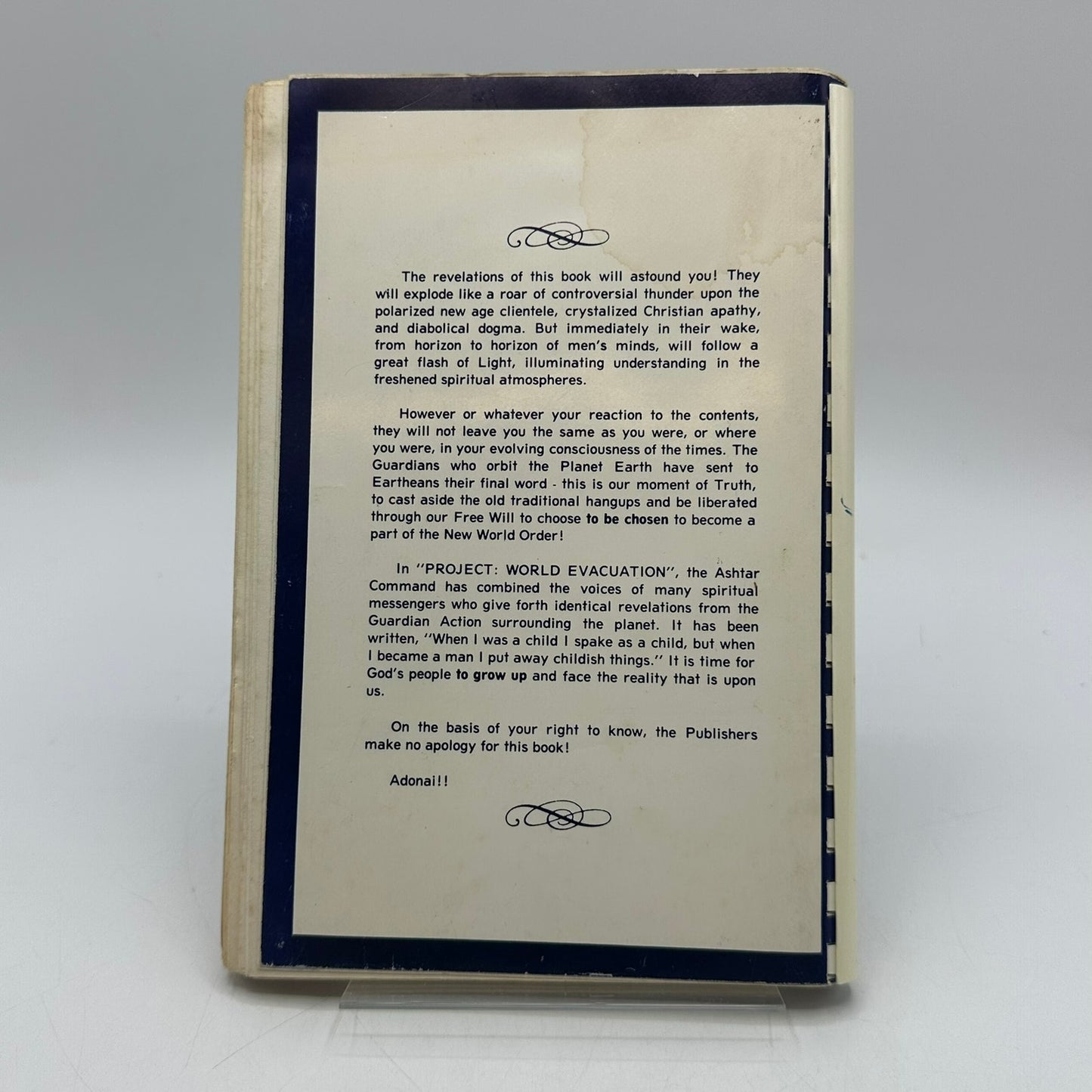 Project World Evacuation Ashtar Command Tuella Mind Body Spirit Science Esoteric