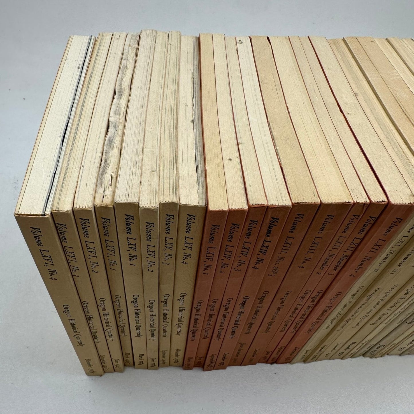 Oregon Historical Quarterly 1955-1965 34 Volumes Regional History Periodical
